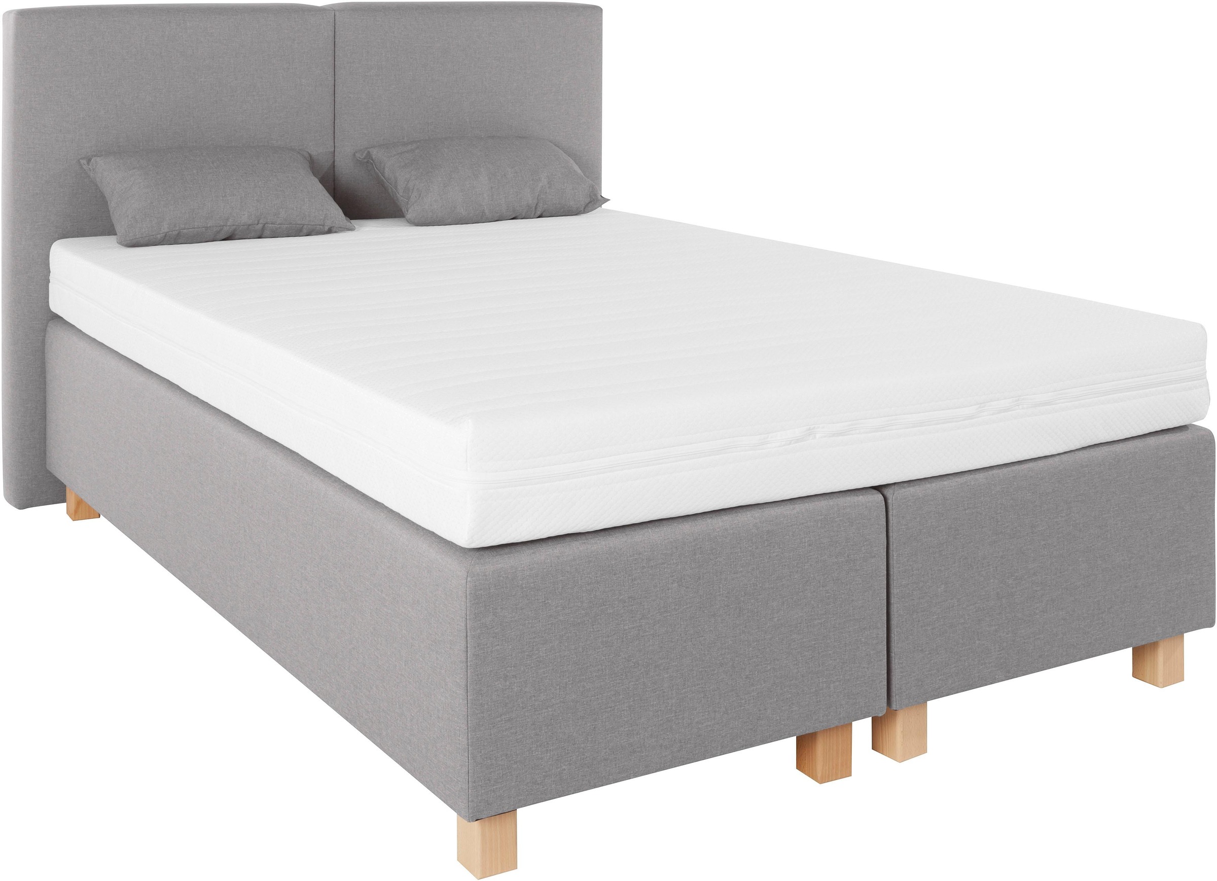 Westfalia Schlafkomfort Boxspringbett, mit Zierkissen