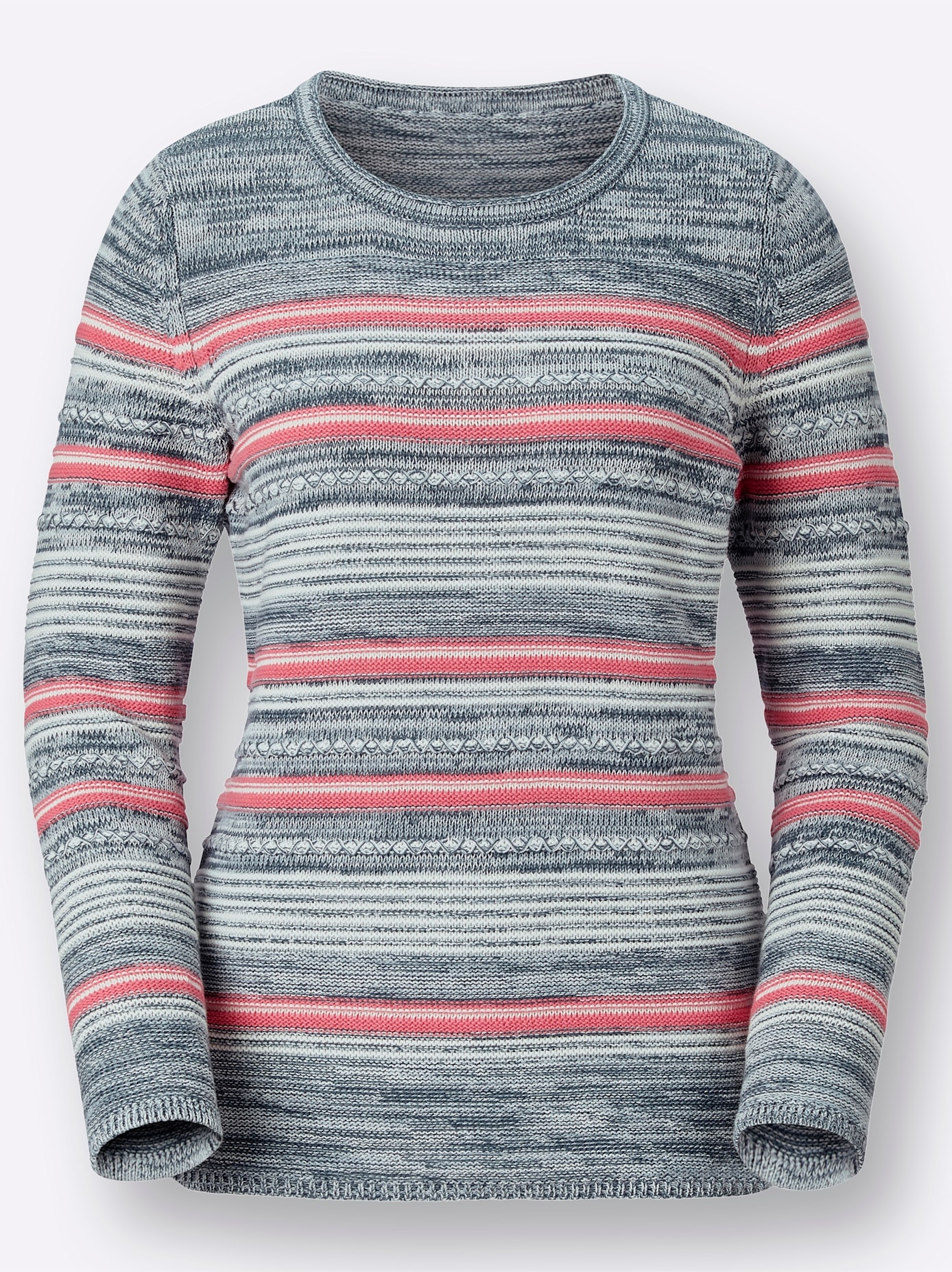 Casual Looks Rundhalspullover »Pullover«