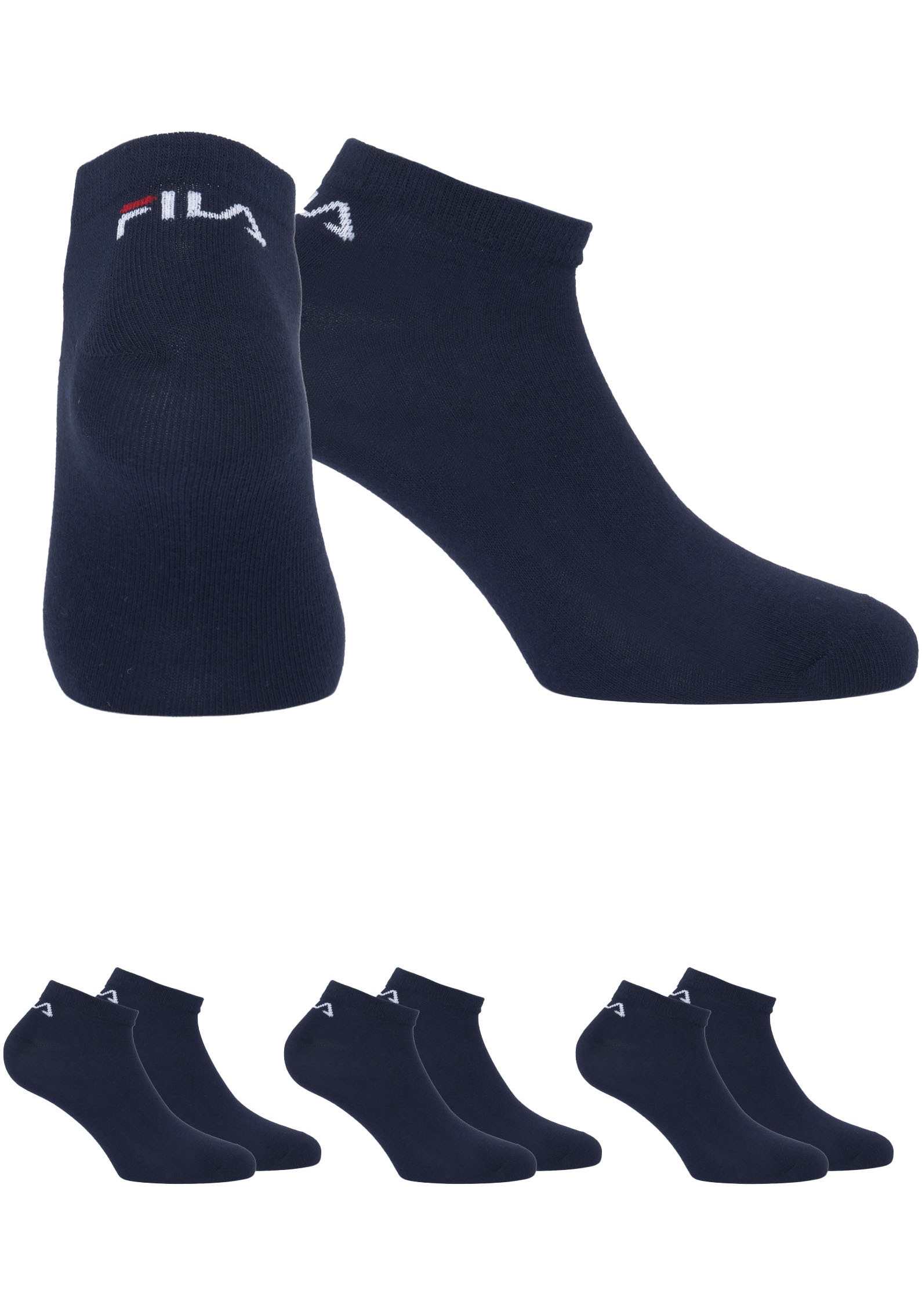 Fila Sneakersocken "UNISEX INVISIBLE PLAIN SOCKS", (3 Paar), mit eingestric günstig online kaufen