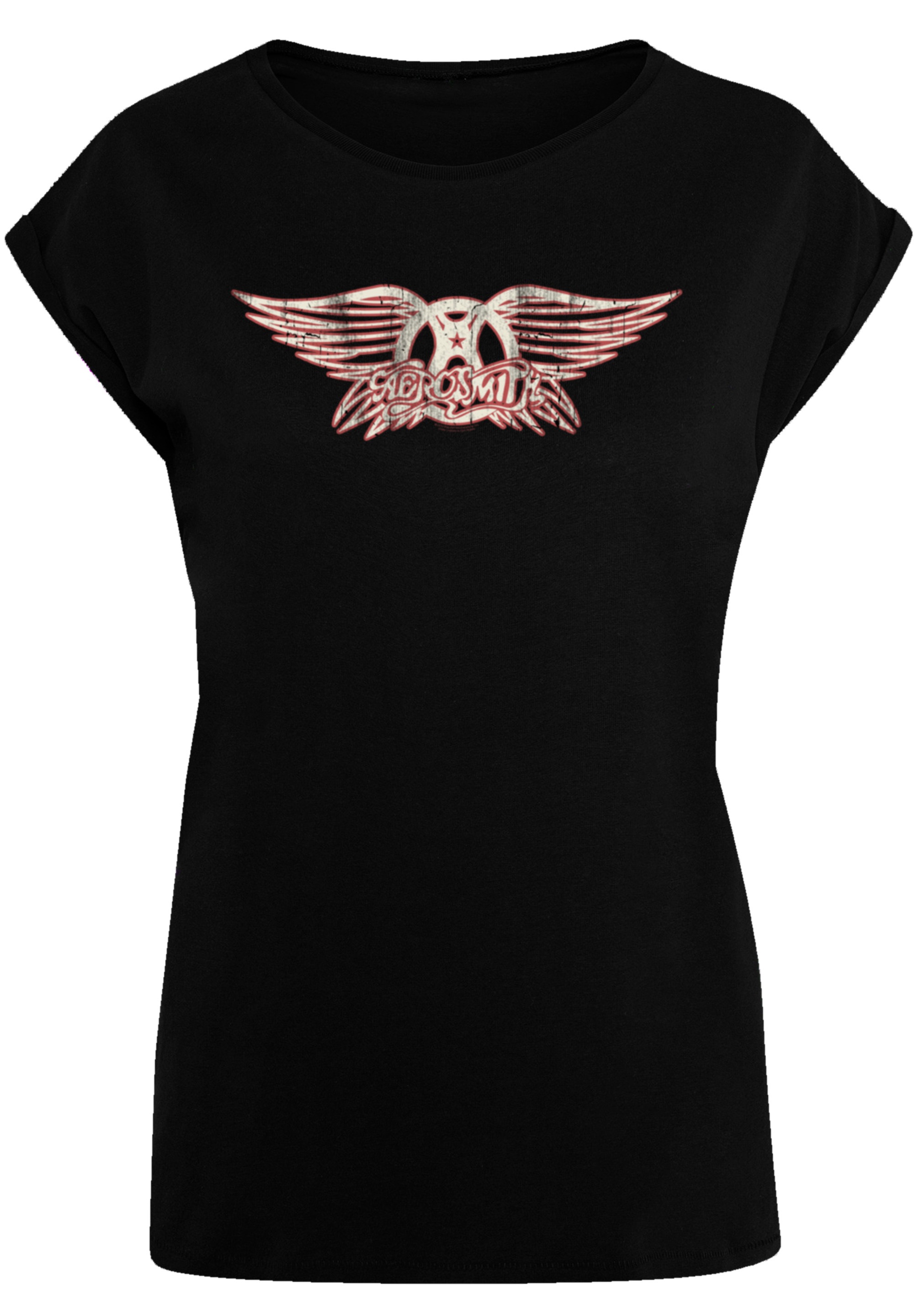 F4NT4STIC T-Shirt »Aerosmith Rock Band Logo«, Premium Qualität, Rock-Musik, Band