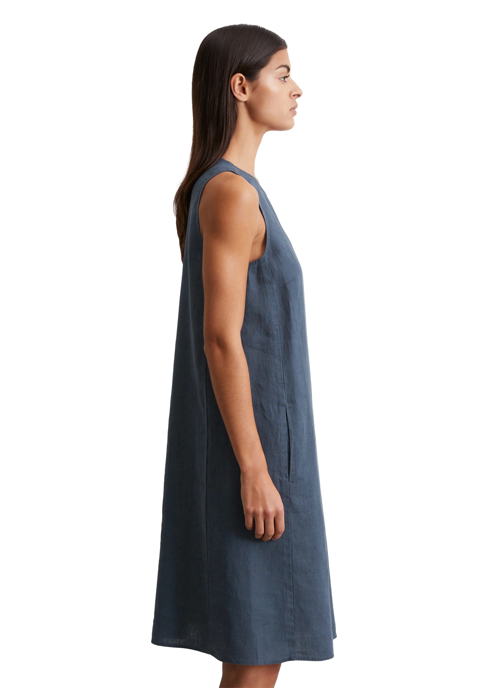 Marc OPolo Midikleid "in A-Linie geschnitten" günstig online kaufen