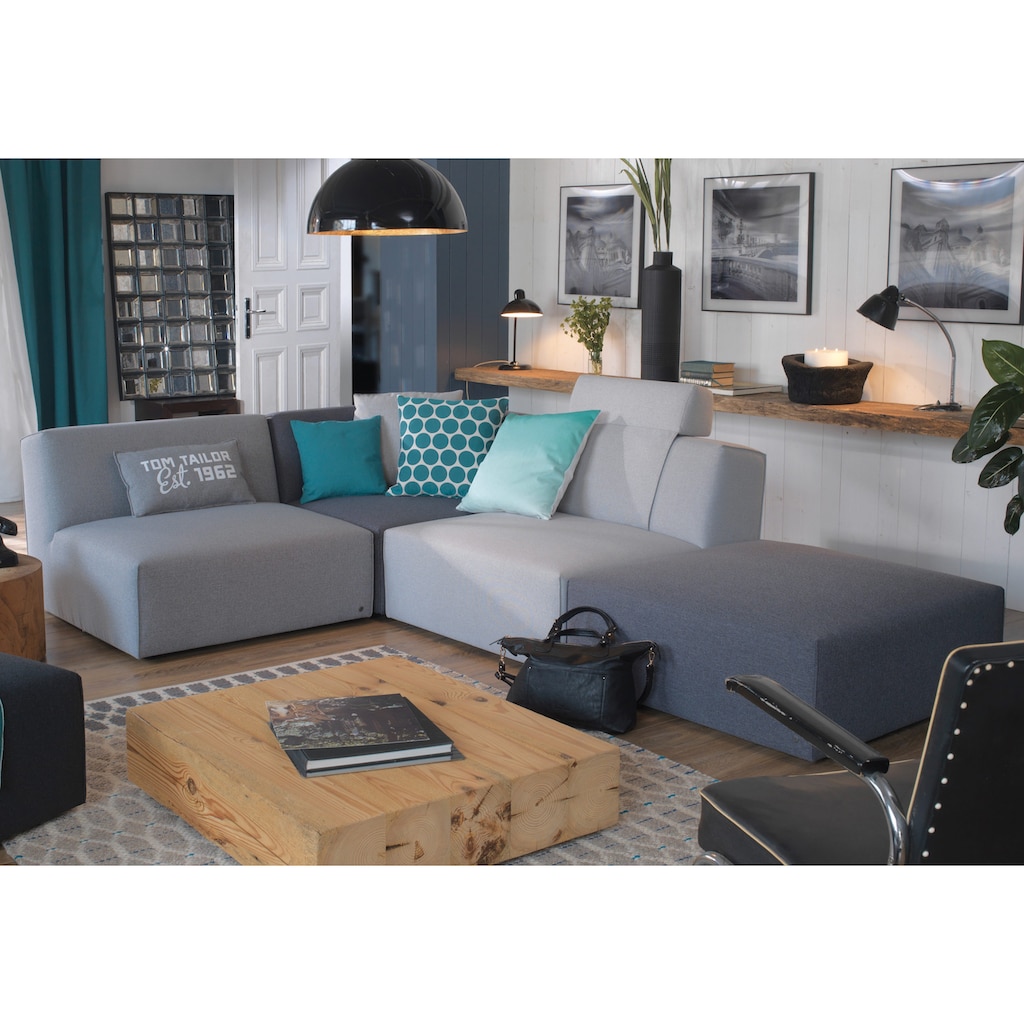 TOM TAILOR HOME Hocker »ELEMENTS«, als Einzelhocker oder Sofaelement einsetzbar