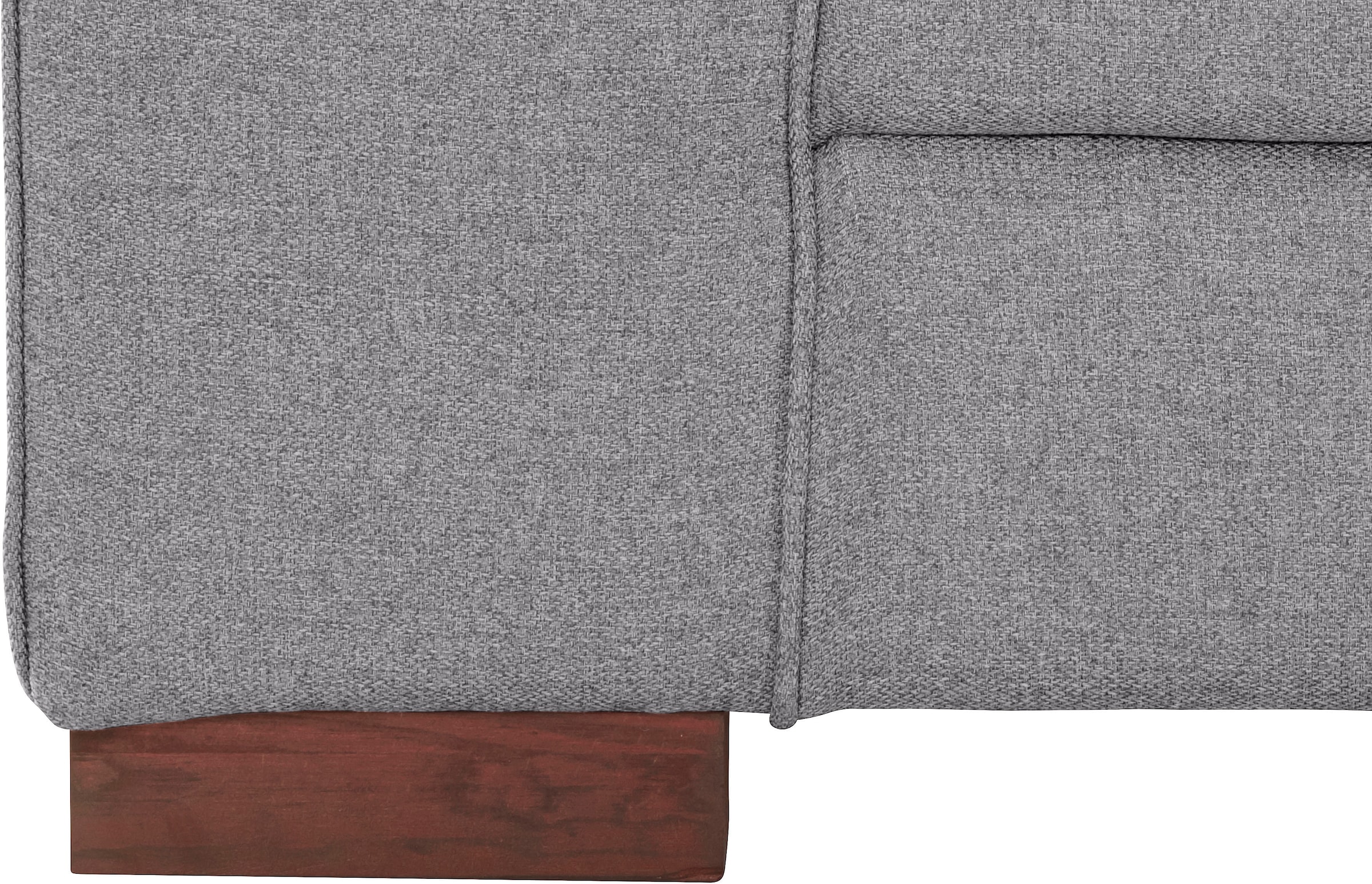 Home affaire Ecksofa »Broughton L-Form«, weicher Sitzkomfort, incl. 4 Zierkissen, Keder