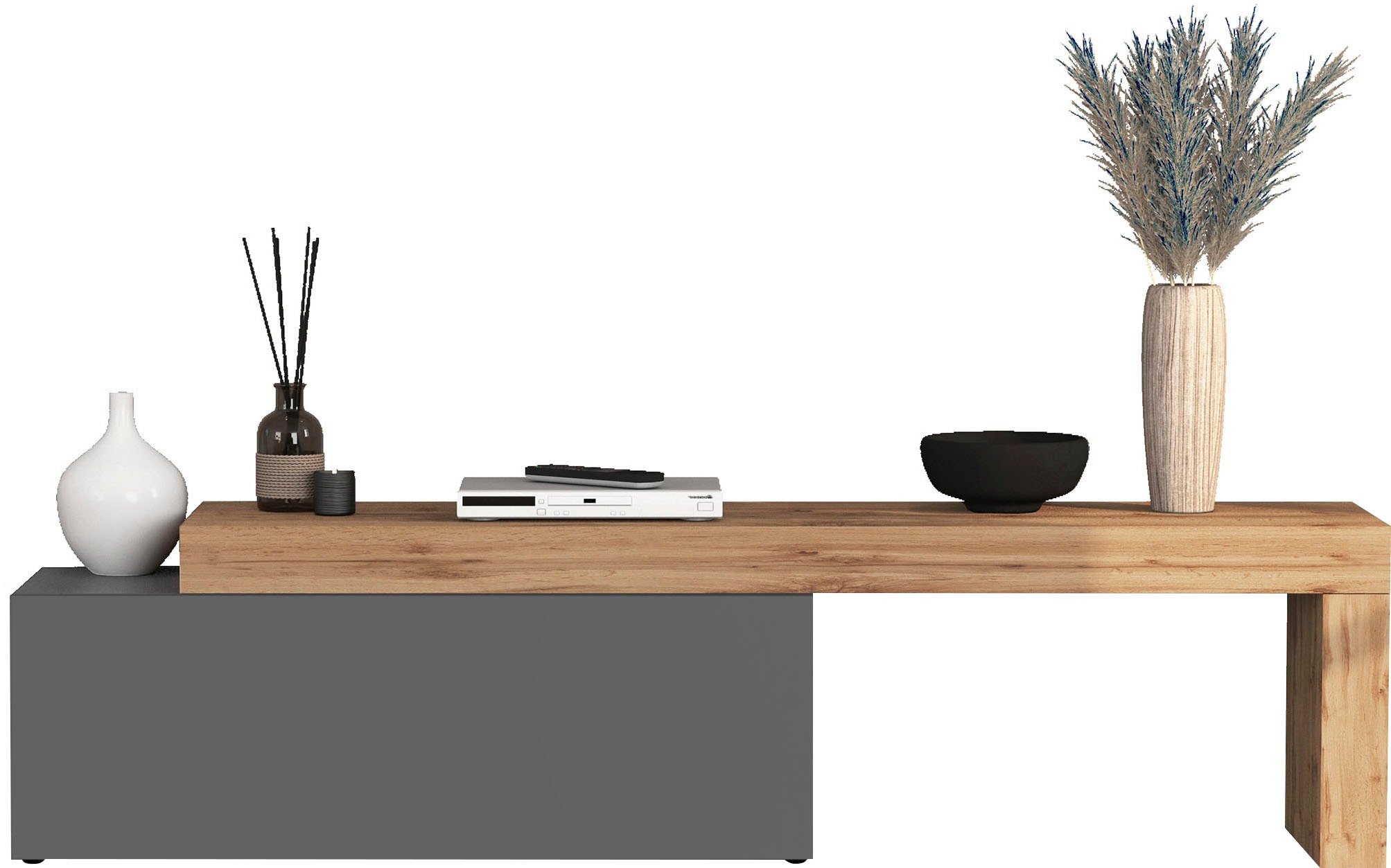 INOSIGN Lowboard "Chronos TV-Board, T-Schrank" Breite verstellbar von 180 b günstig online kaufen