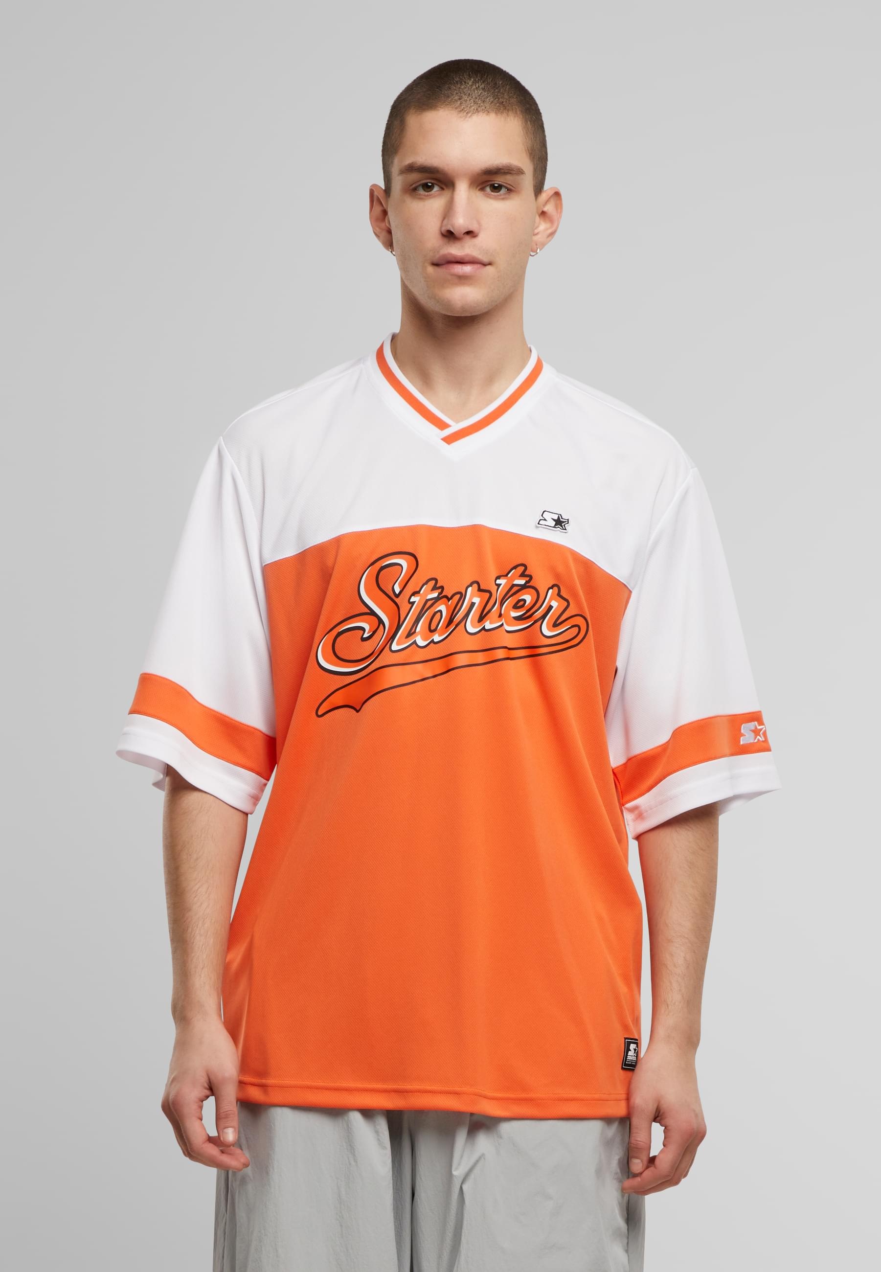 Starter Black Label T-Shirt »Starter Black Label Starter V-Neck Mesh Tee« 1 Stk.