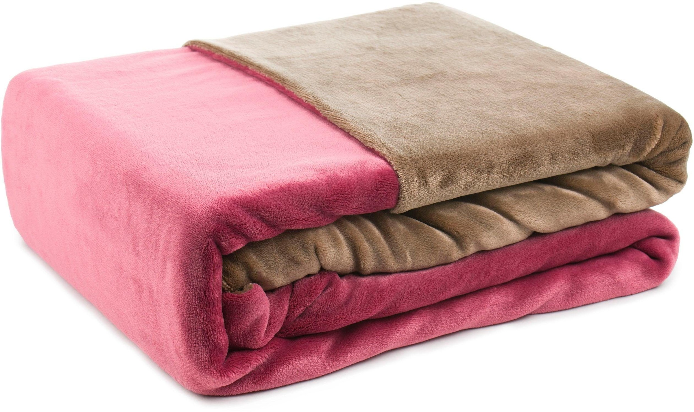 Gözze Wendebettwäsche »Superflausch in Gr. 135x200 oder 155x220 cm«, Fleece kuschelig warm im Winter, Bettwäsche mit Wendeoptik