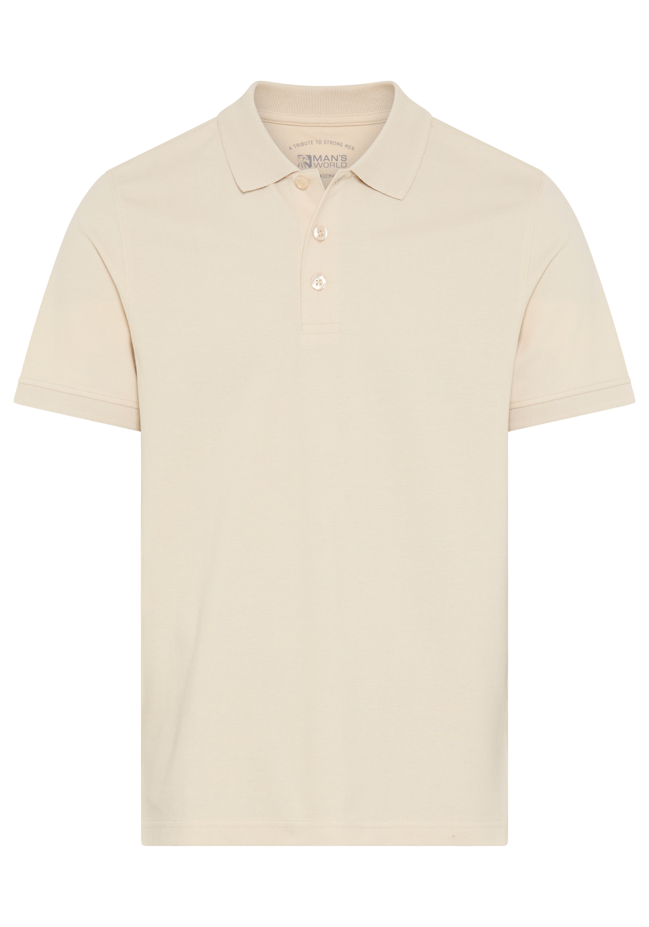Man's World Polo Shirt Beige 3XL 6