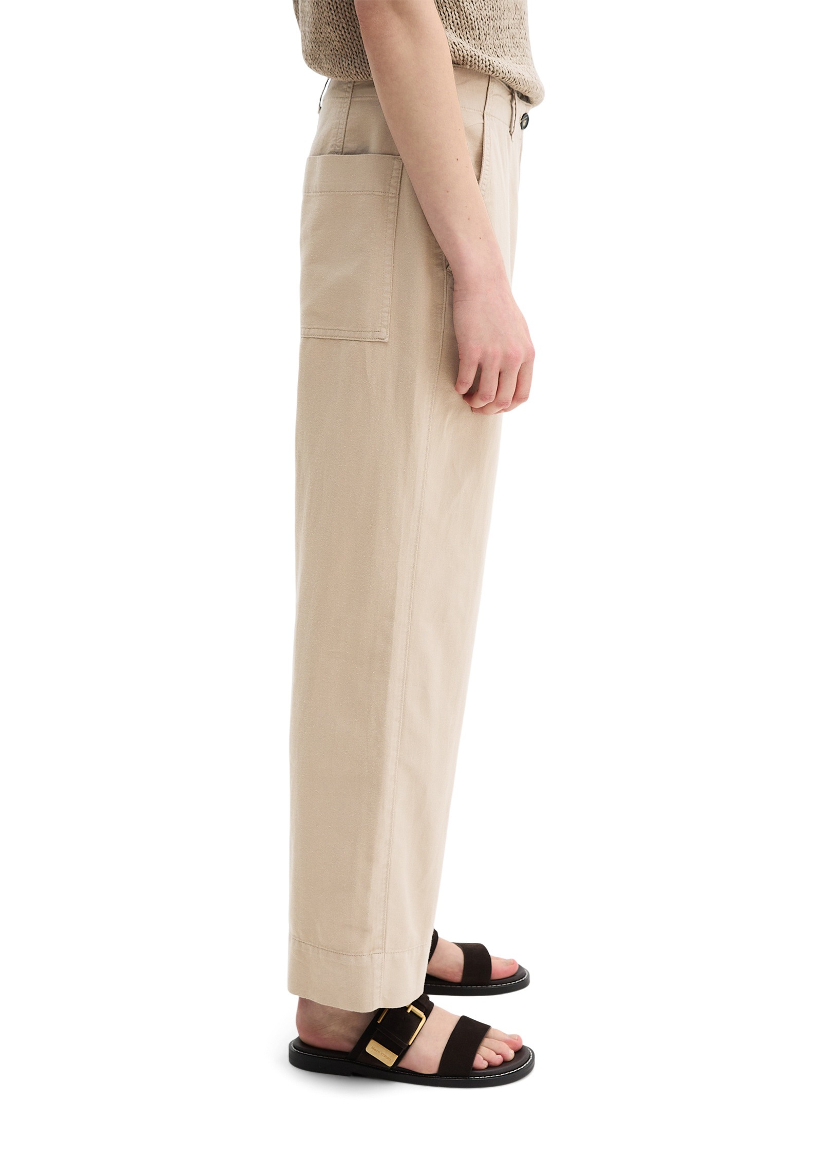 Marc OPolo Chinohose "aus Organic Cotton-Lyocell-Leinen-Mix" günstig online kaufen