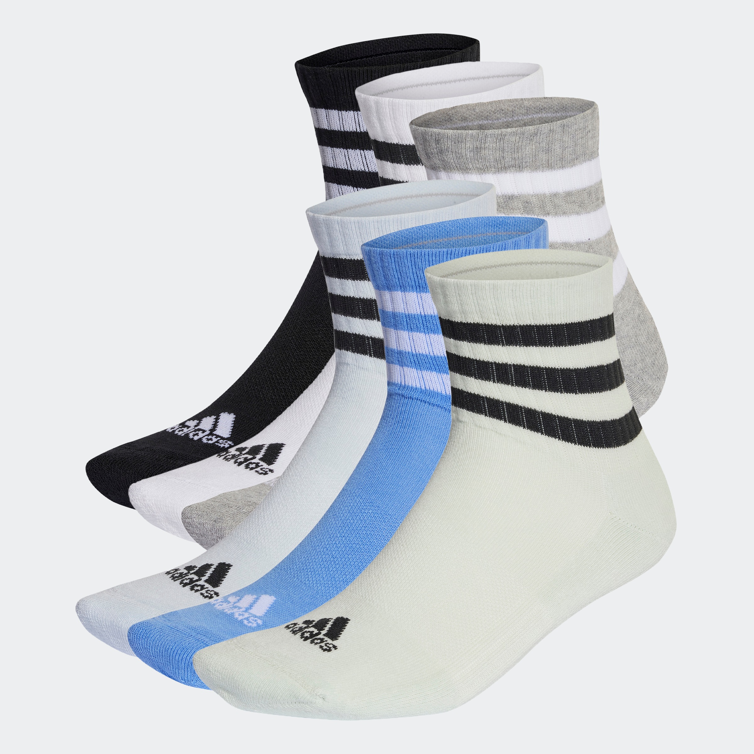 adidas Performance Sportsocken »3STREIFEN CUSHIONED SPORTSWEAR MIDCUT SOCKEN, 3 PAAR«,... kaufen