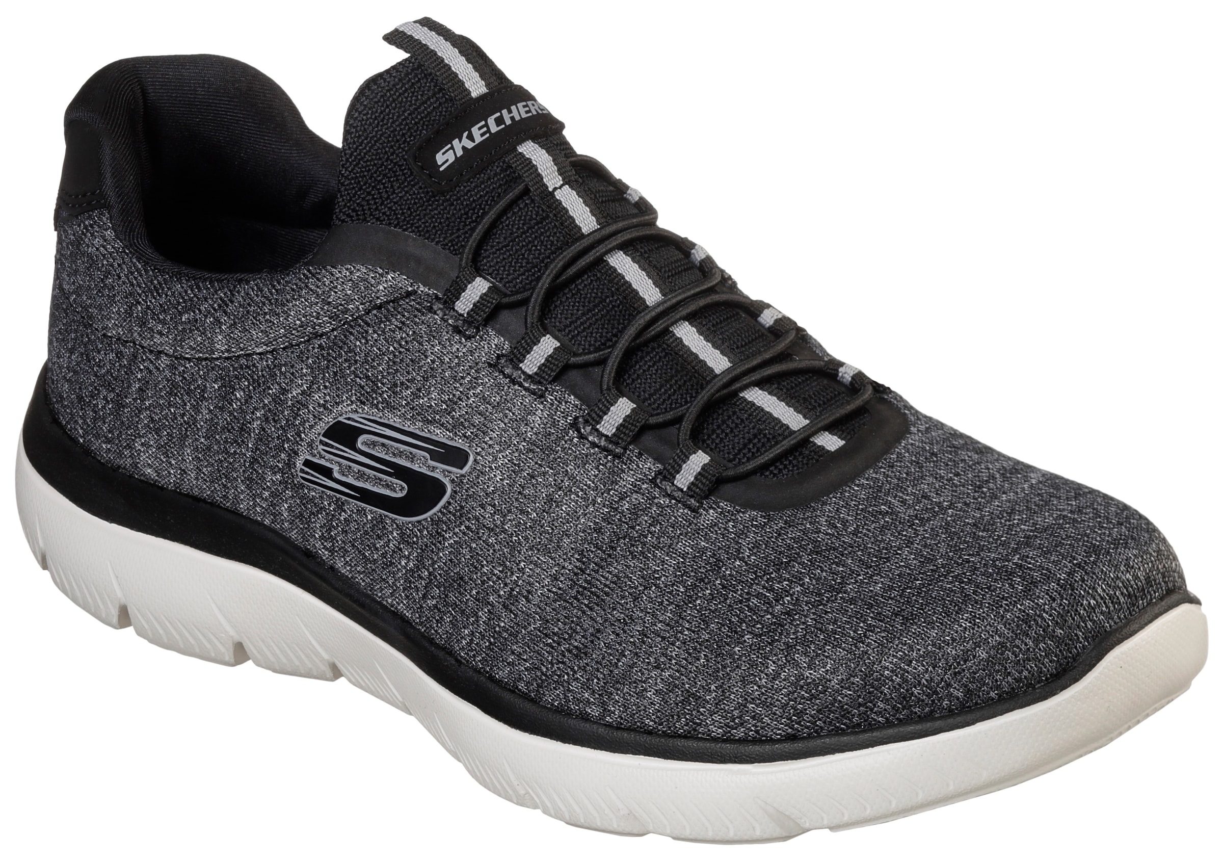 Skechers Slip-On Sneaker "SUMMITS", Slipper, Freizeitschuh in komfortabler Schuhweite