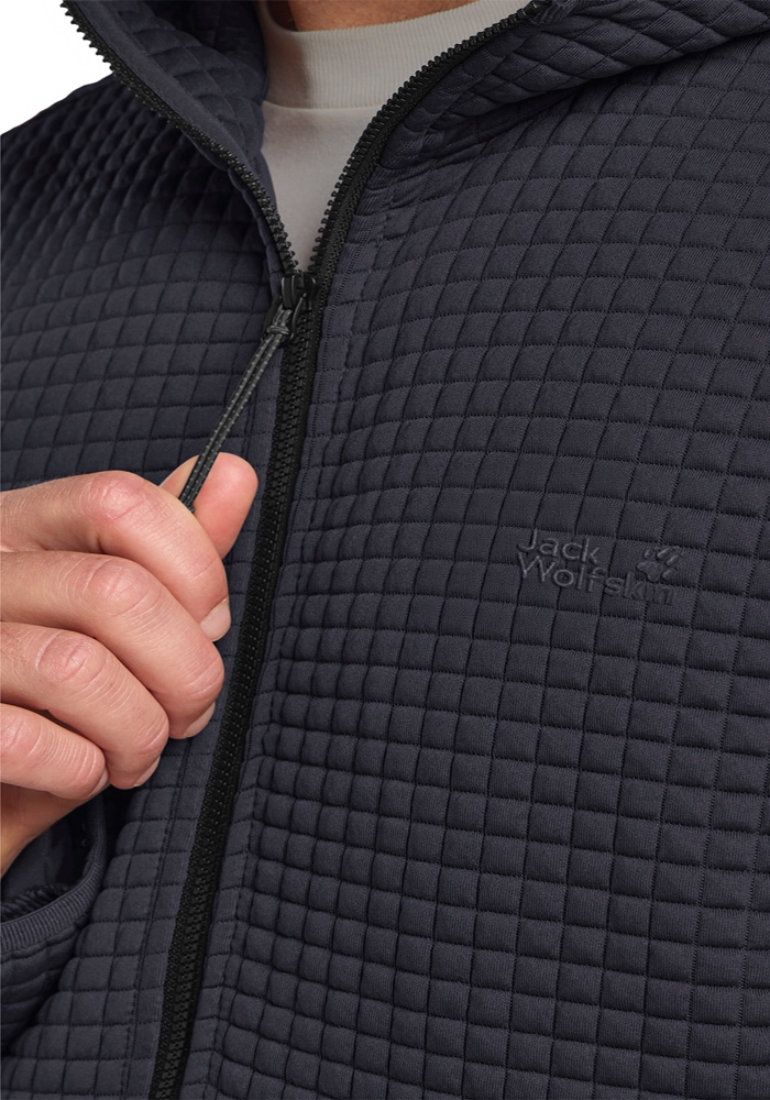 Jack Wolfskin Fleecejacke »MOGARI HOODED FZ M« mit Kapuze