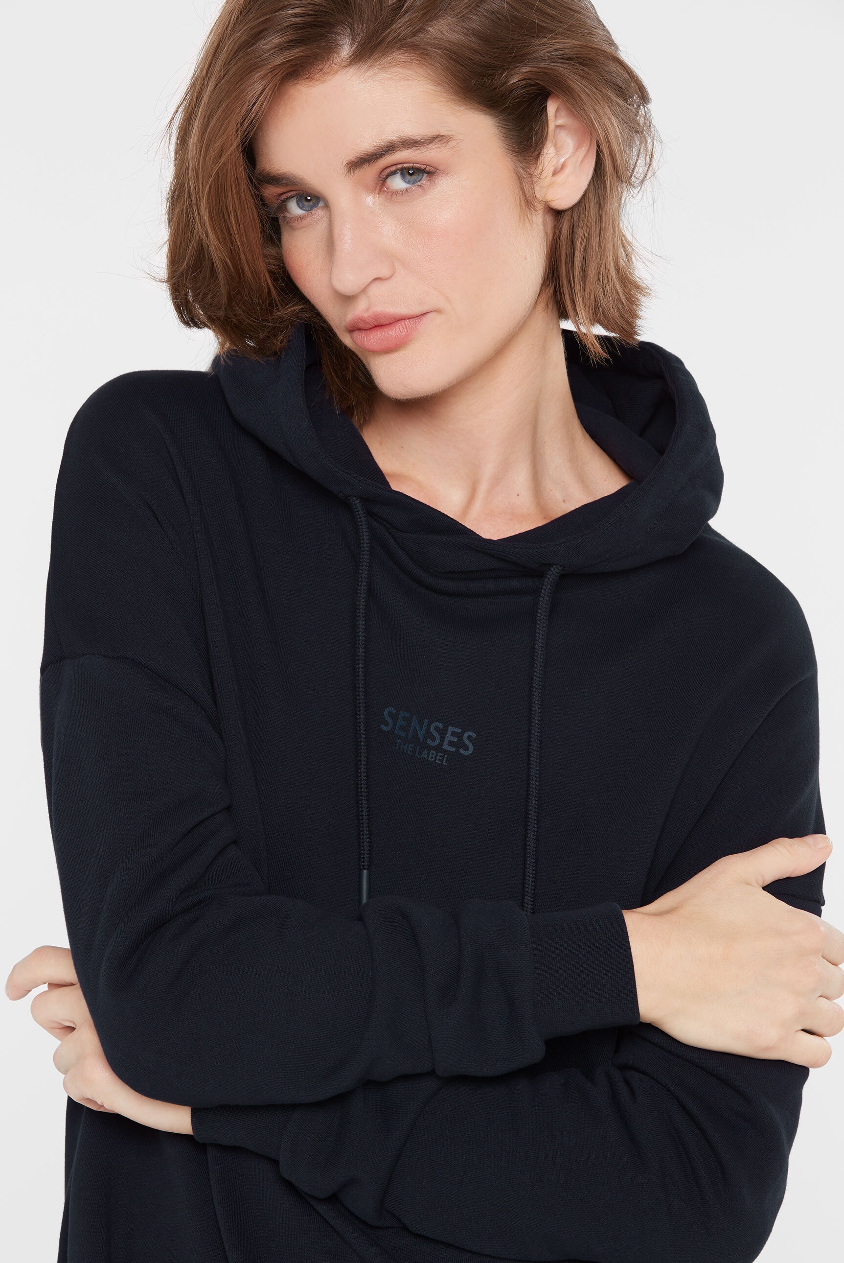 SENSES.THE LABEL Sweatkleid, aus Baumwolle