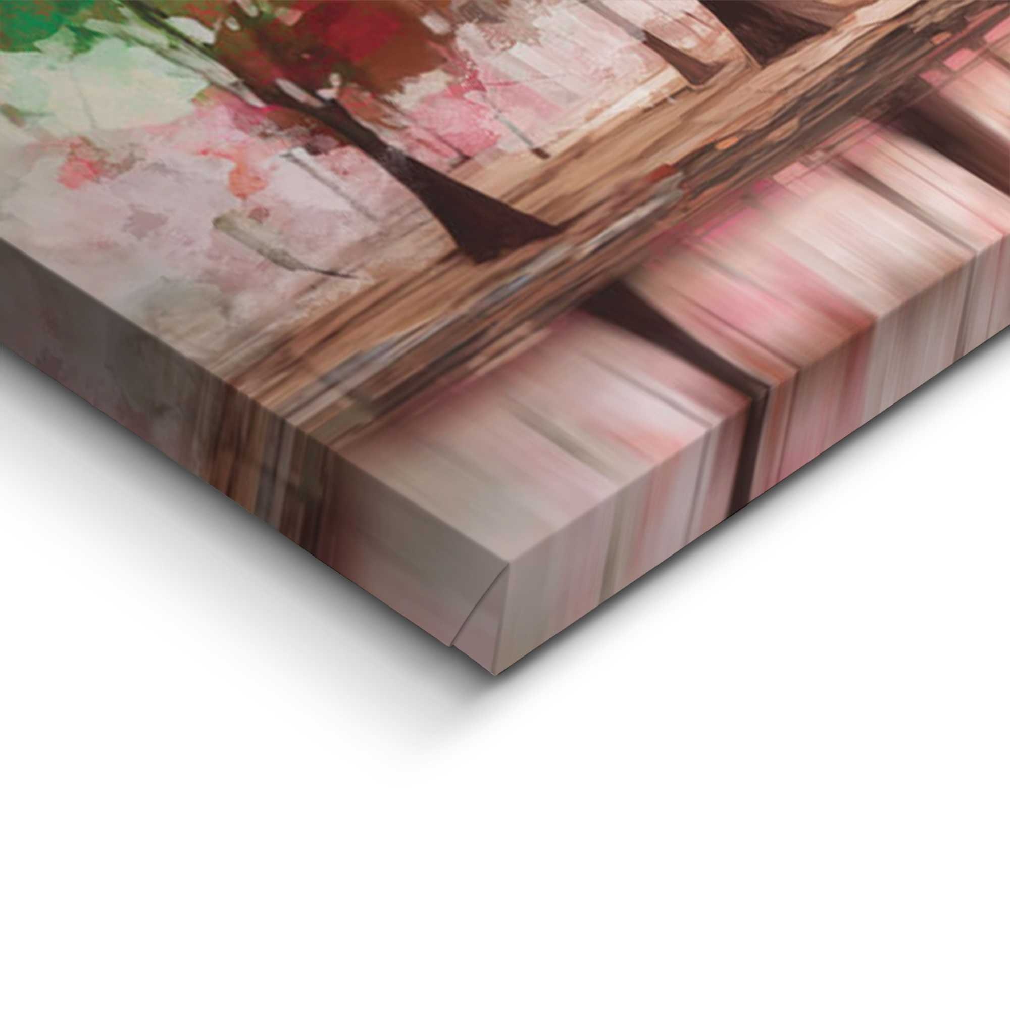 Reinders! Deco-Panel »Farbenfroher Wald«, Wohnzimmer - Mehrfarbig - MDF - Wald - 118x40 cm