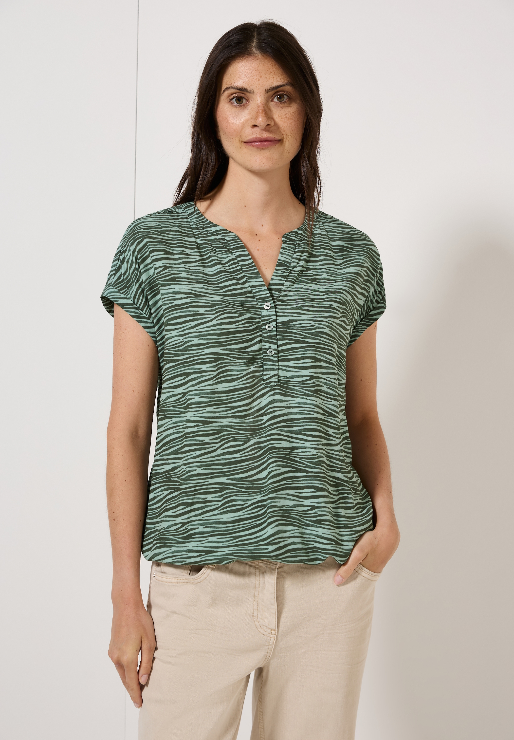 Cecil Shirtbluse, aus softer Viskose günstig online kaufen