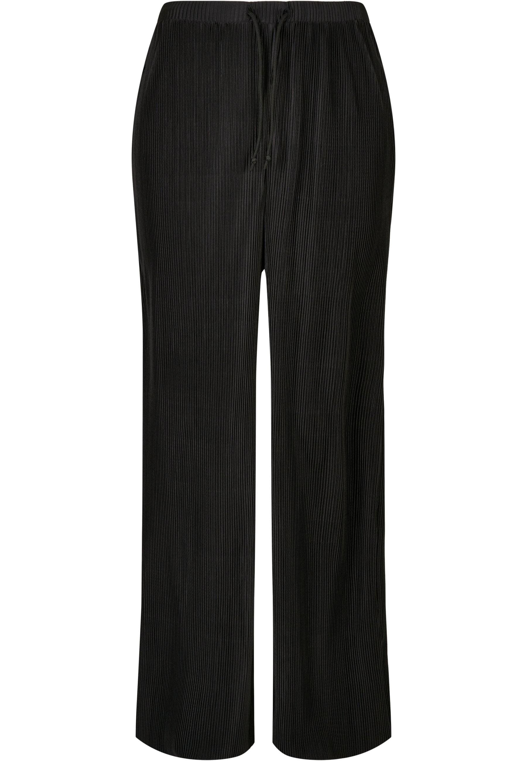 URBAN CLASSICS Stoffhose "Urban Classics Damen Ladies Plisse Pants" günstig online kaufen