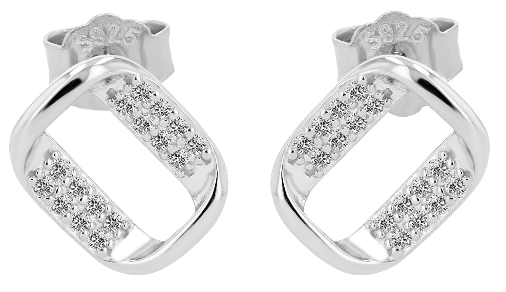 Adelia´s Paar Ohrhänger "Damen Ohrringe – Ohrstecker aus 925 Silber" Gesche günstig online kaufen