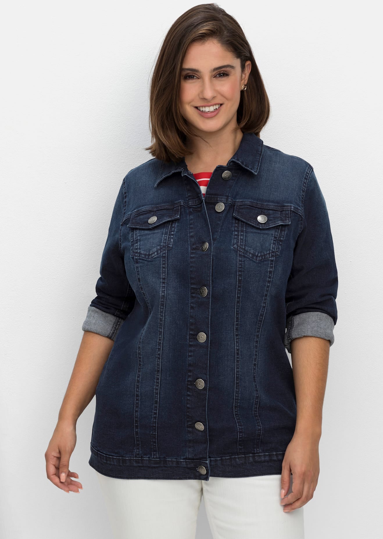 Sheego Jeansjacke günstig online kaufen