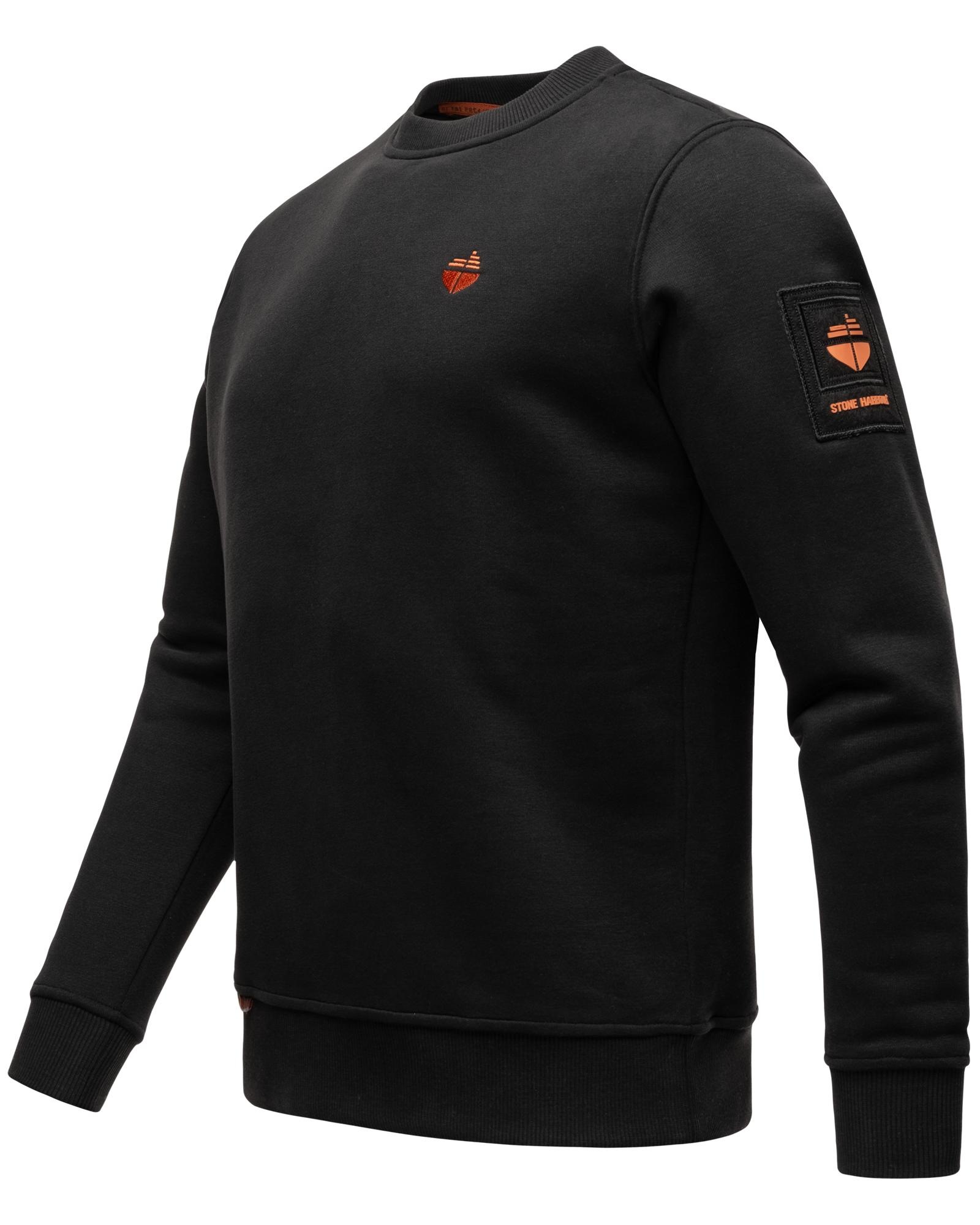 Stone Harbour Sweater "Boo Brock", stylischer Herren Pullover mit Rundhals- günstig online kaufen