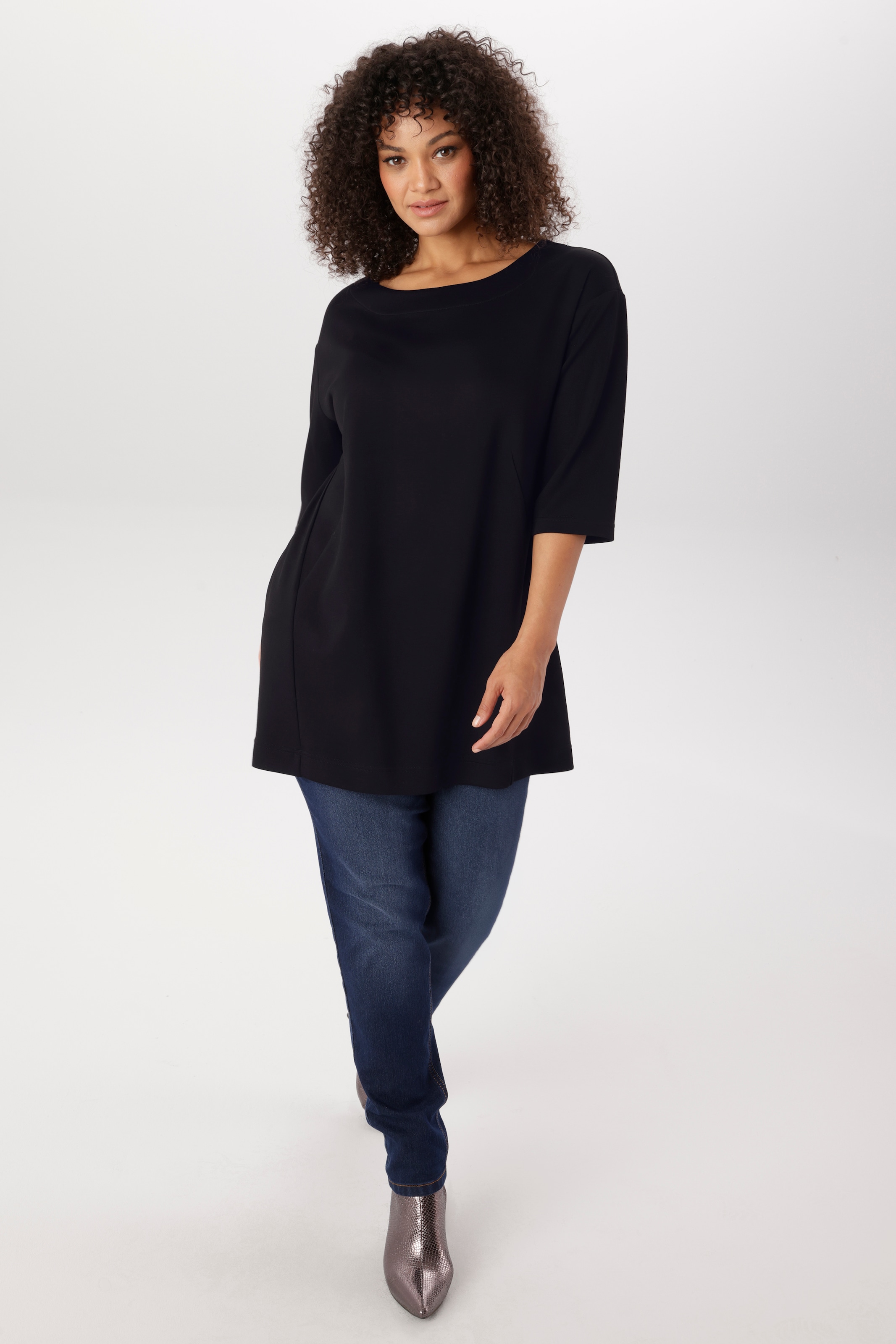 Aniston PLUS Longshirt aus elastische Qualität
