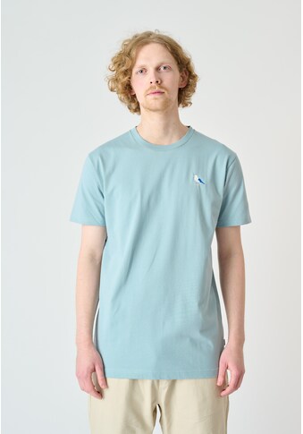 Cleptomanicx T-Shirt »Embro Gull«, mit Gull-Stickerei kaufen