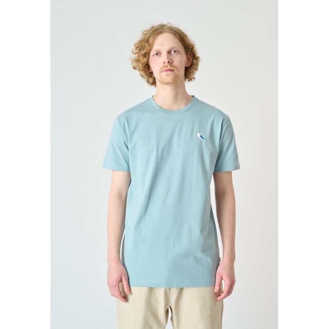 Cleptomanicx T-Shirt »Embro Gull«, (1 tlg.), mit Gull-Stickerei ▷ bestellen  | BAUR