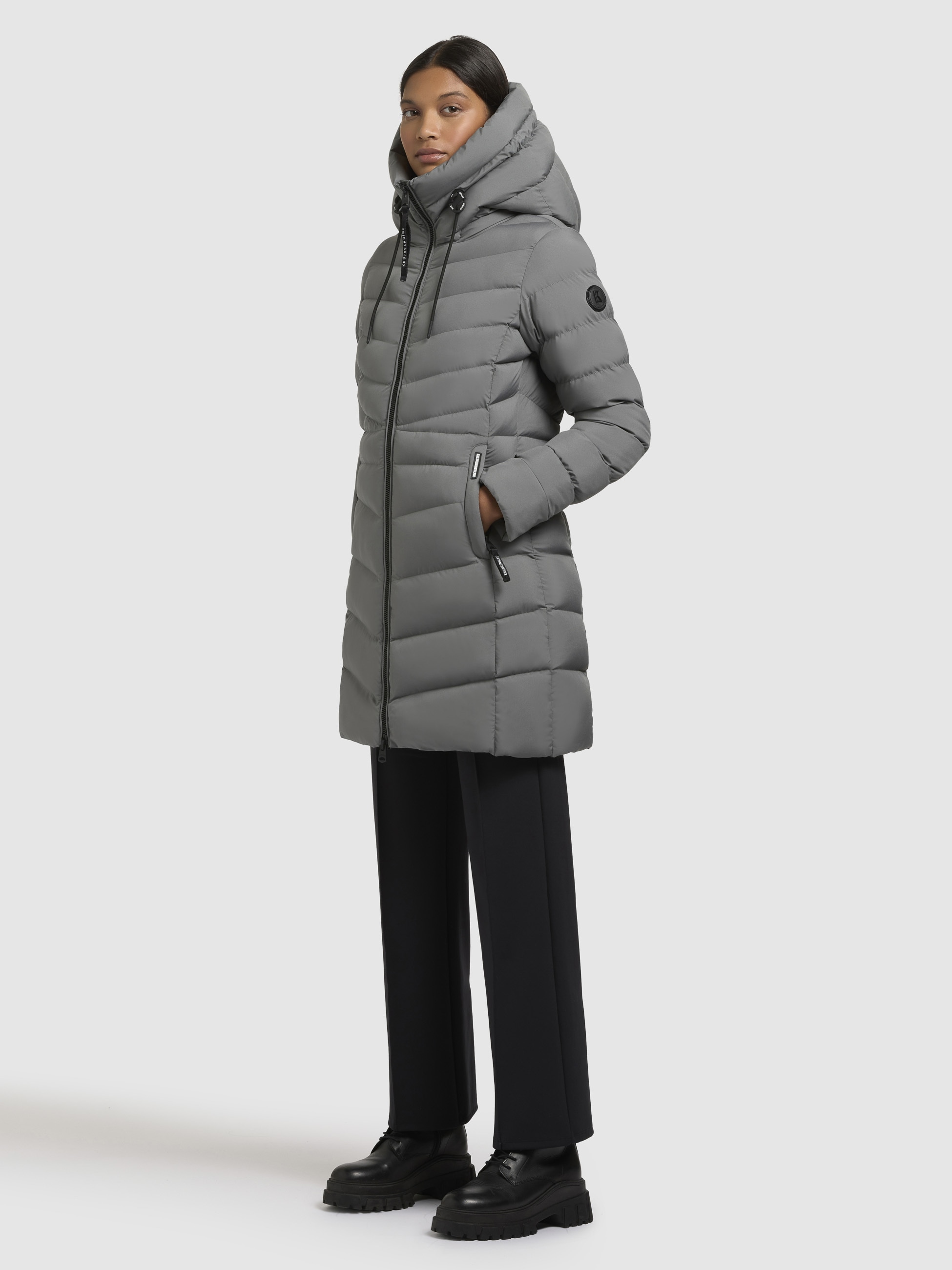 khujo Steppjacke »TUHANI4« mit Kapuze