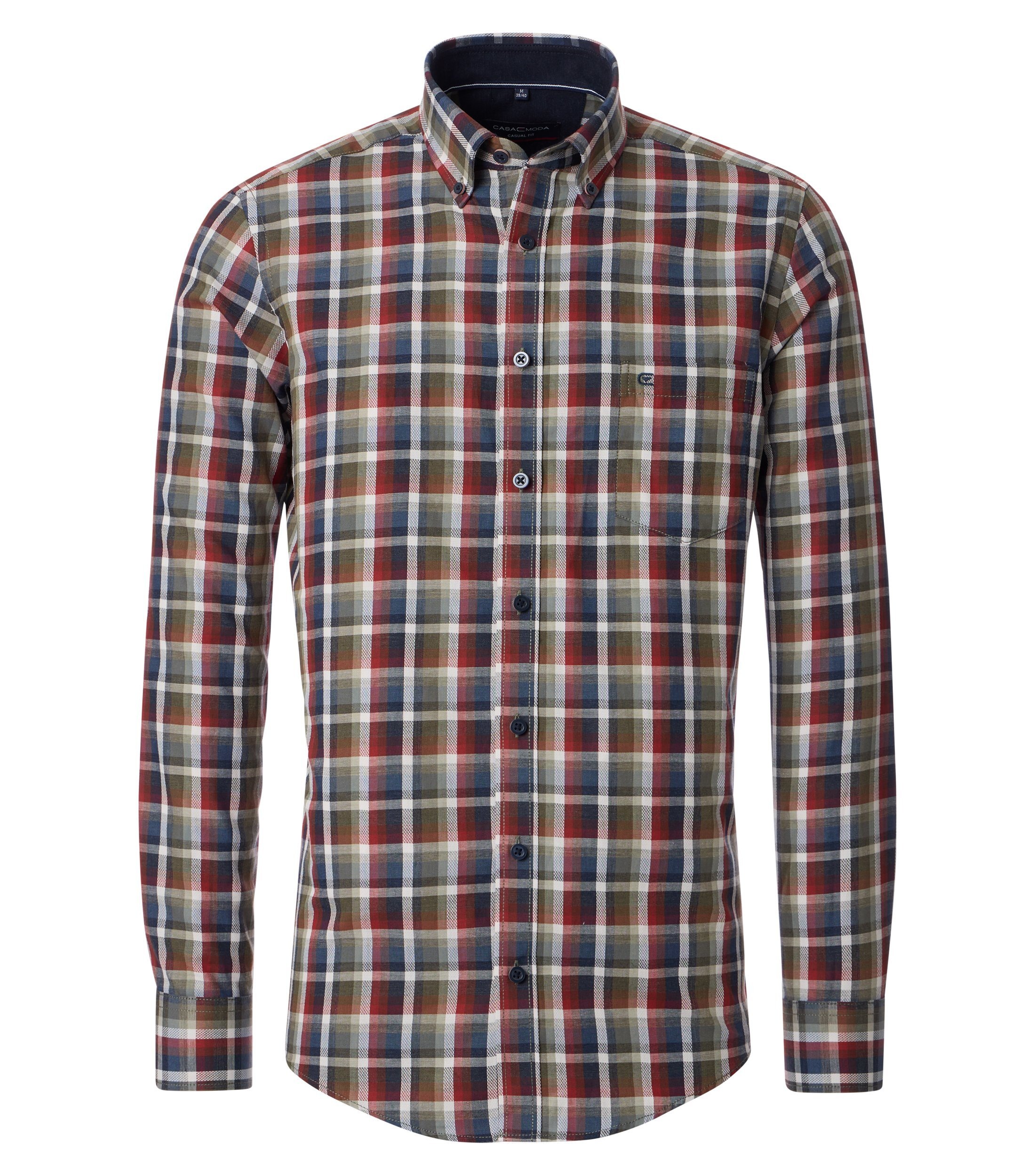 Thumbnail - CASAMODA Langarmhemd "CASAMODA Freizeithemd kariert"