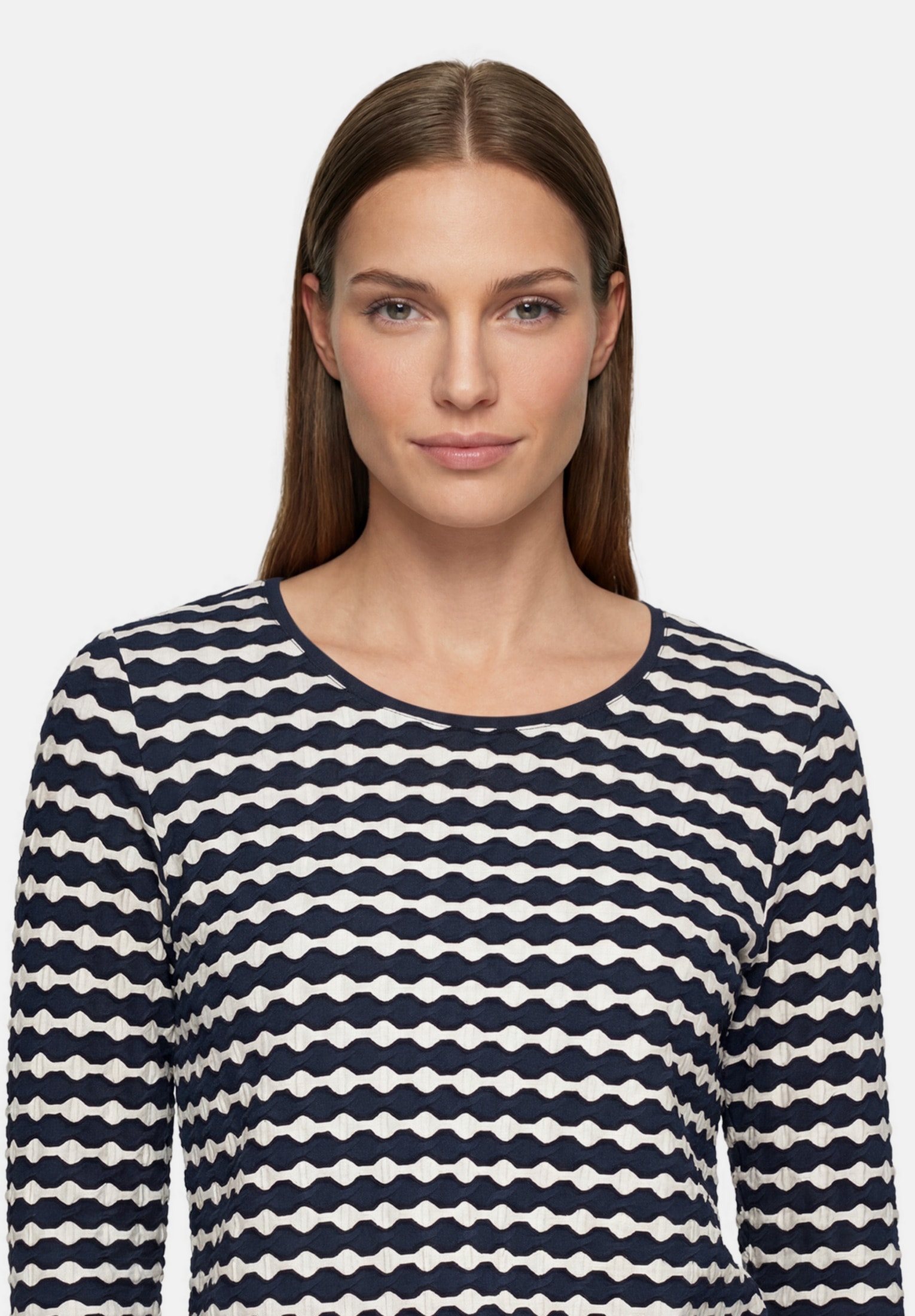 Betty Barclay 3/4-Arm-Shirt »Damen mit Rundhalsausschnitt« 1 Stk. Material