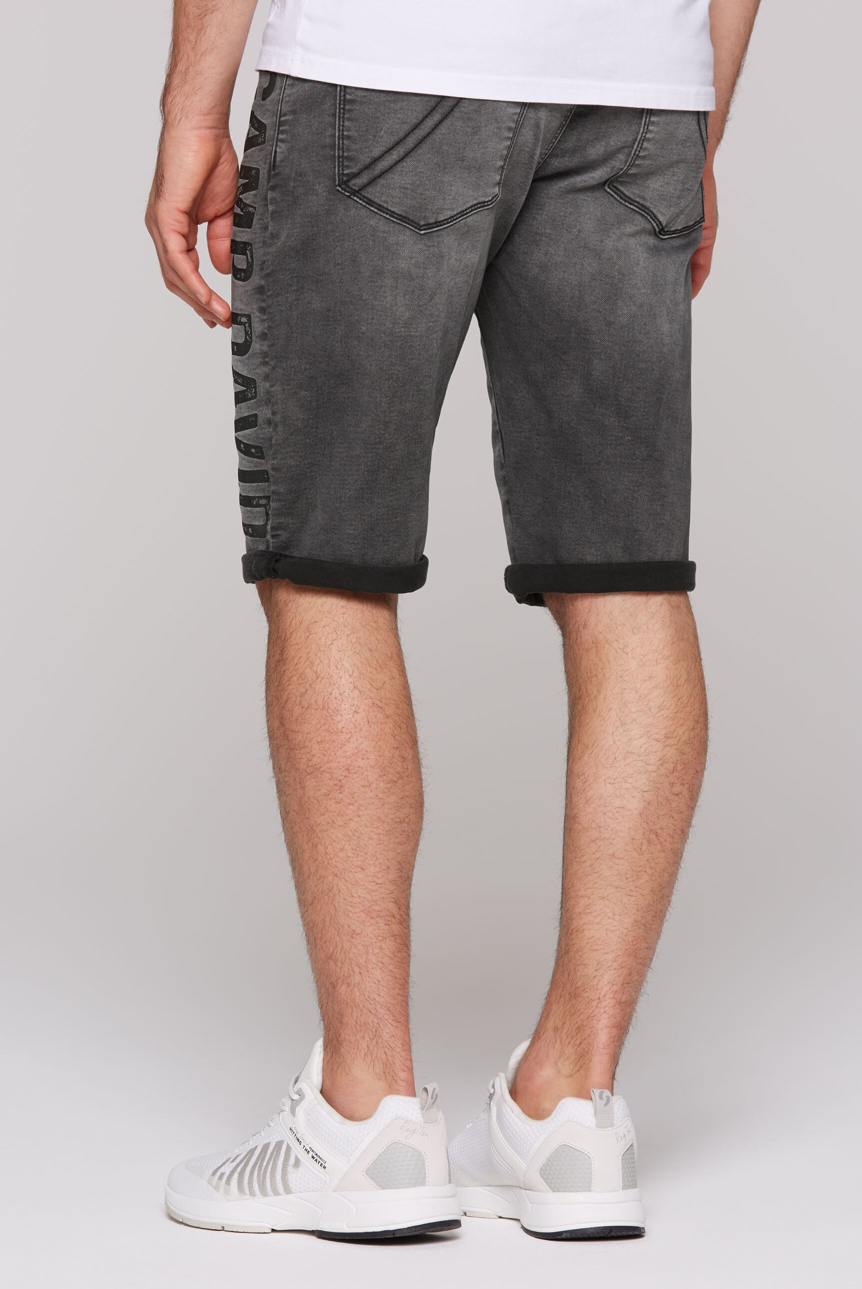 CAMP DAVID Jeansshorts, mit Elastikbund
