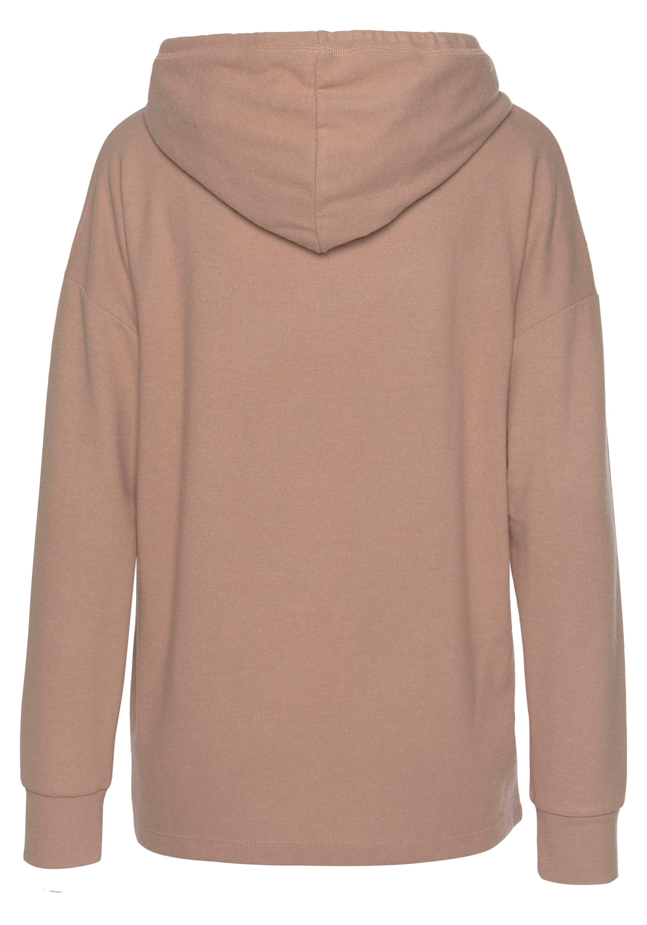 LASCANA Kapuzenpullover »-Loungepullover«, in lässiger Form, Loungewear