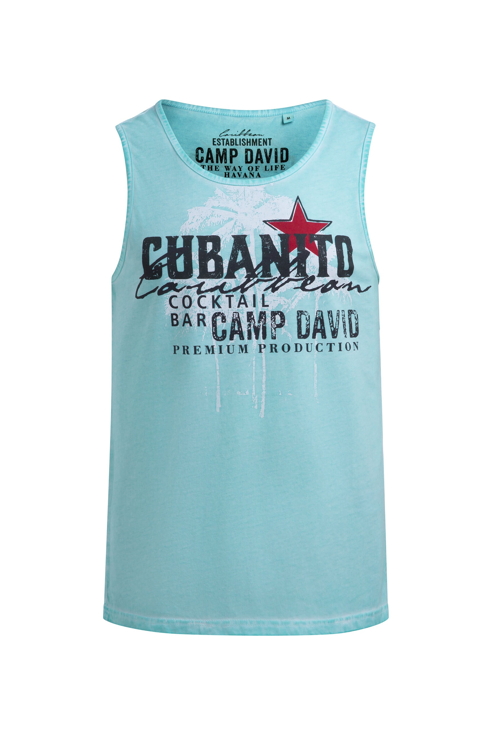 CAMP DAVID Tanktop aus Baumwolle