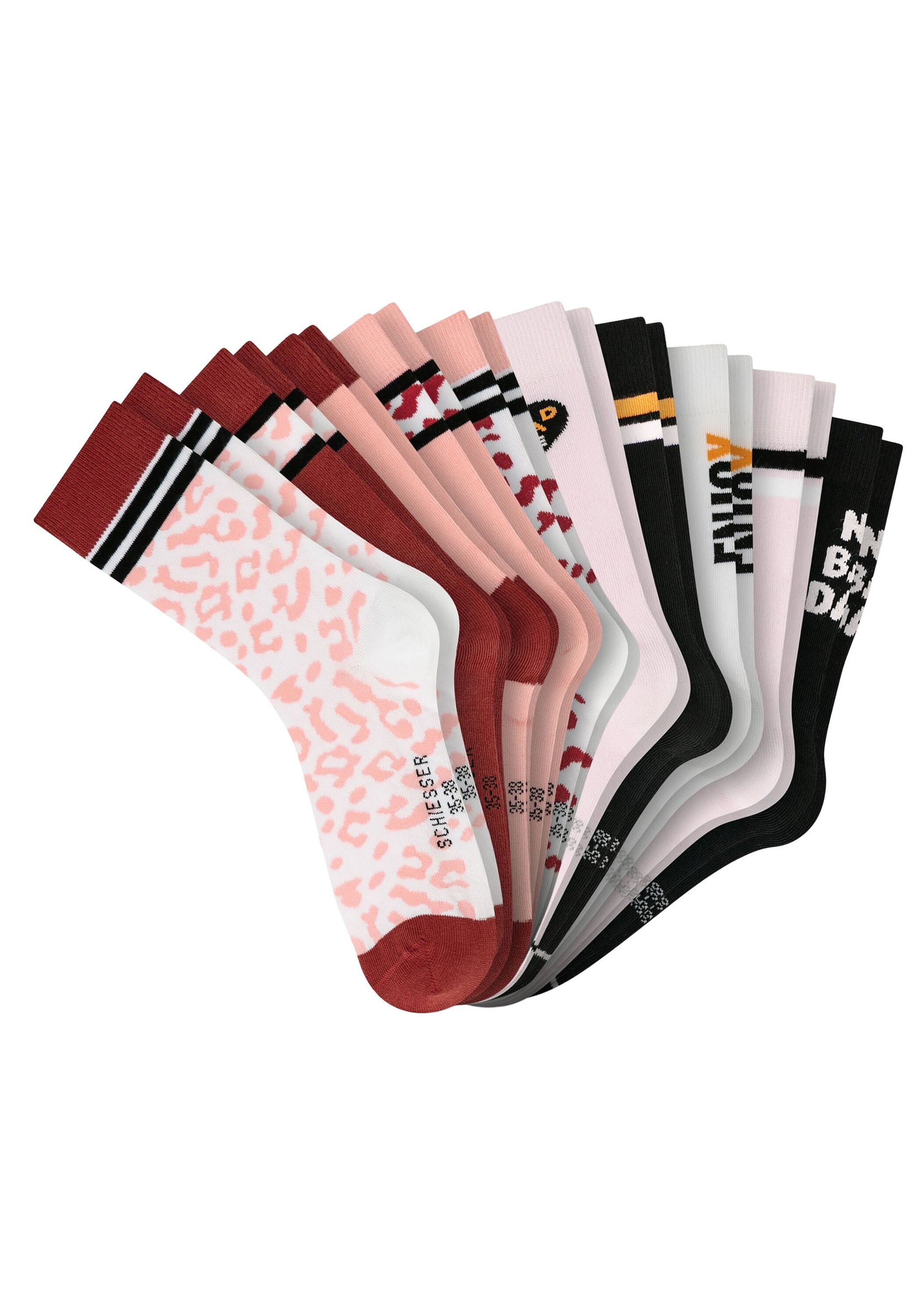 Schiesser Kurzsocken "Socken Legwear Teens 10er Pack" 10 Paar tlg.