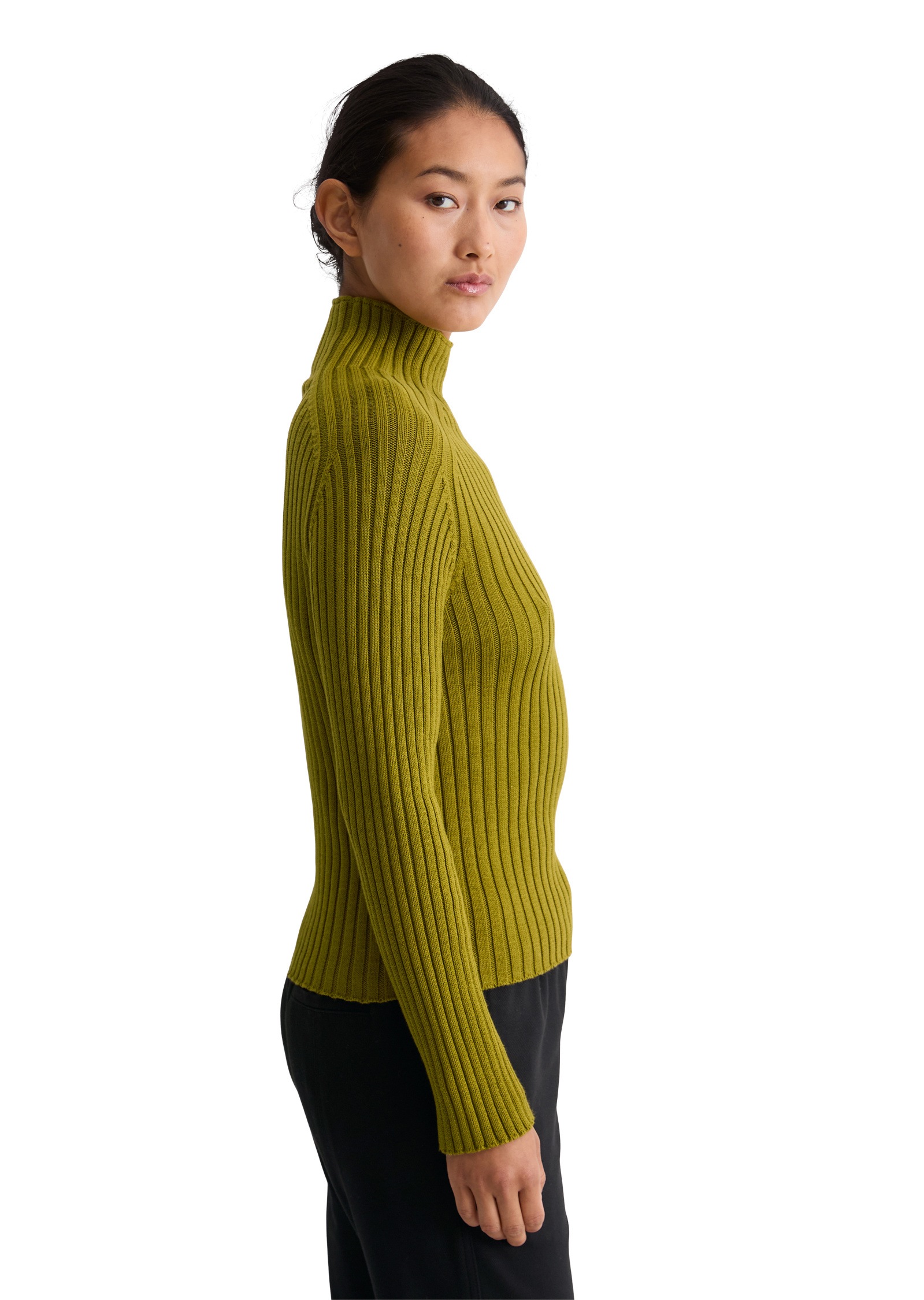Marc O'Polo Stehkragenpullover »aus Heavy Weight Cotton«