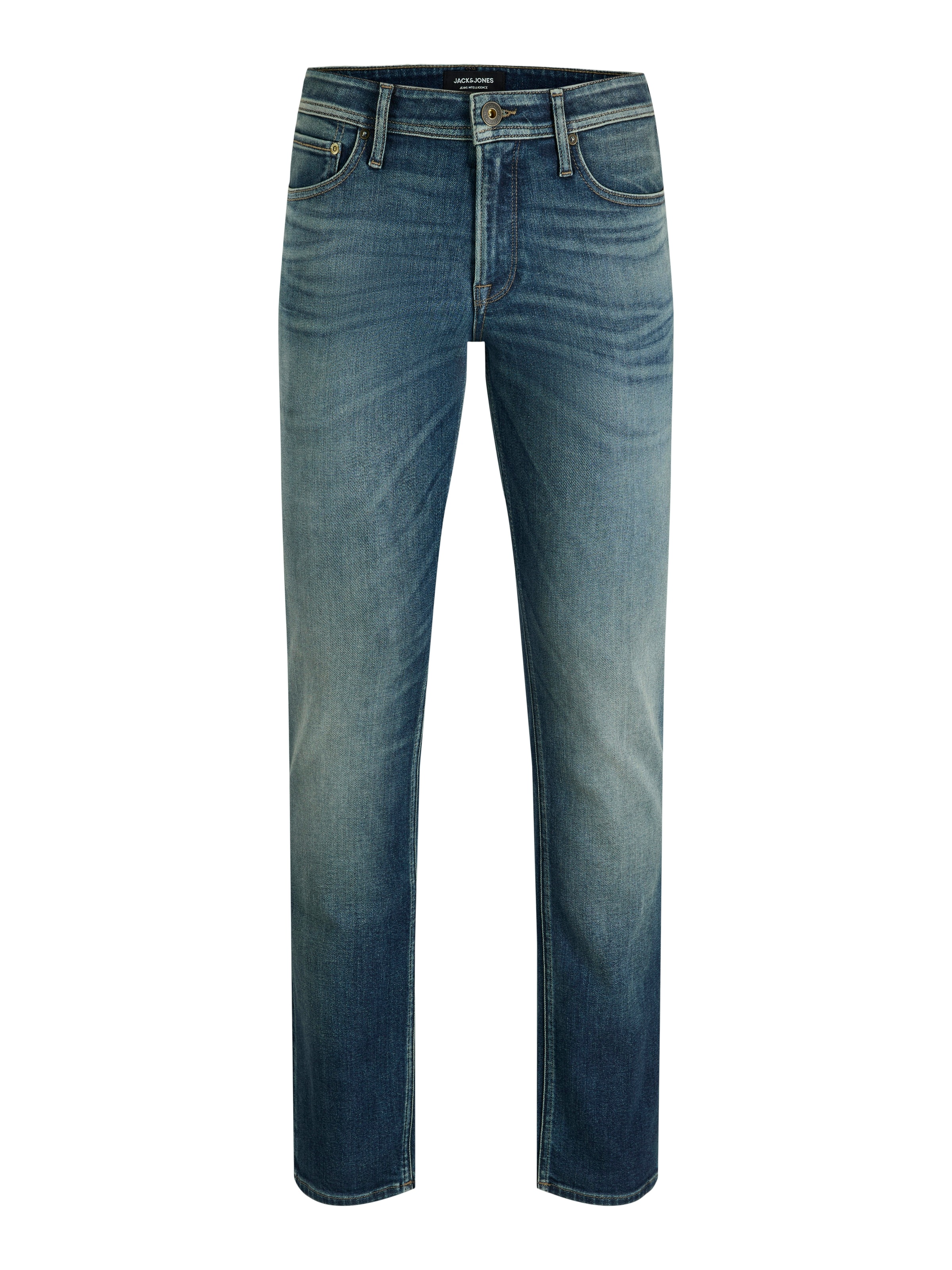 Jack & Jones Regular-fit-Jeans "JJICLARK mit Used-Look und Stretch für den günstig online kaufen