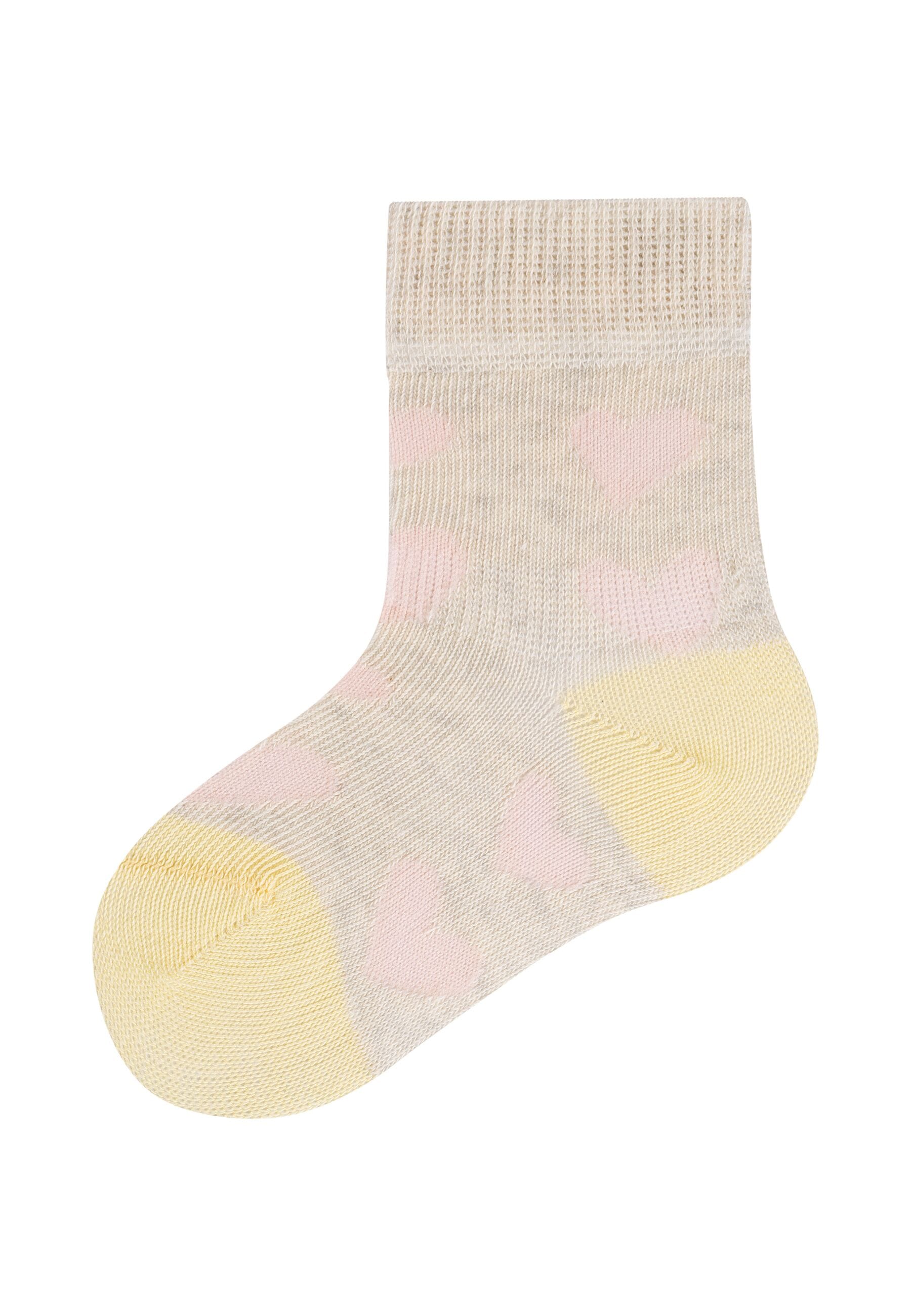 Camano Socken »Babysocken ca-soft 8er Pack«, 8er Pack Aus OCS zertifizierter Baumwolle, Ohne einengenden Gummibund