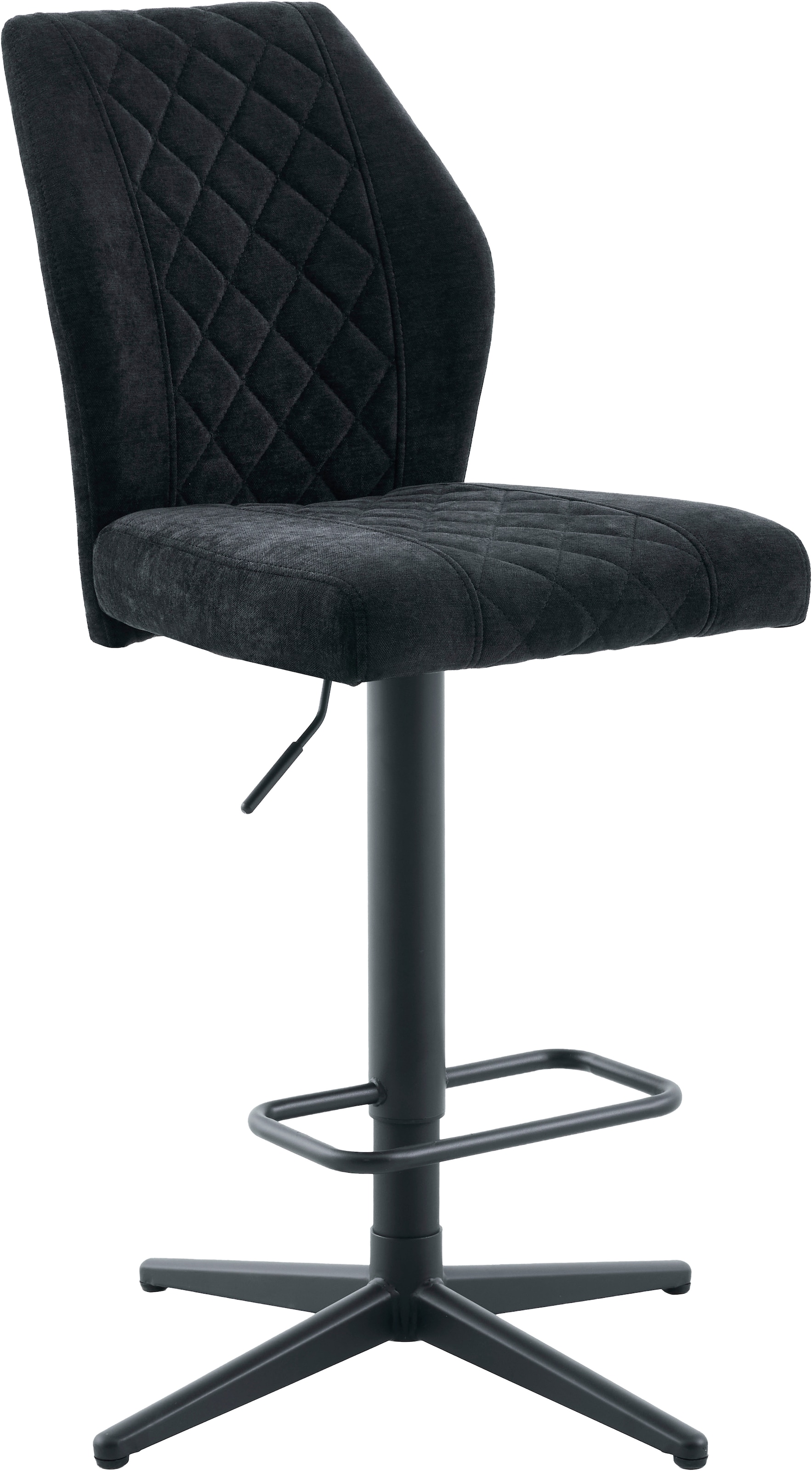 HELA Barhocker »BABSI« Set, 2 Stk. tlg. 360° drehbar, höhenverstellbar mit Gasdruckfeder, Sternfuß