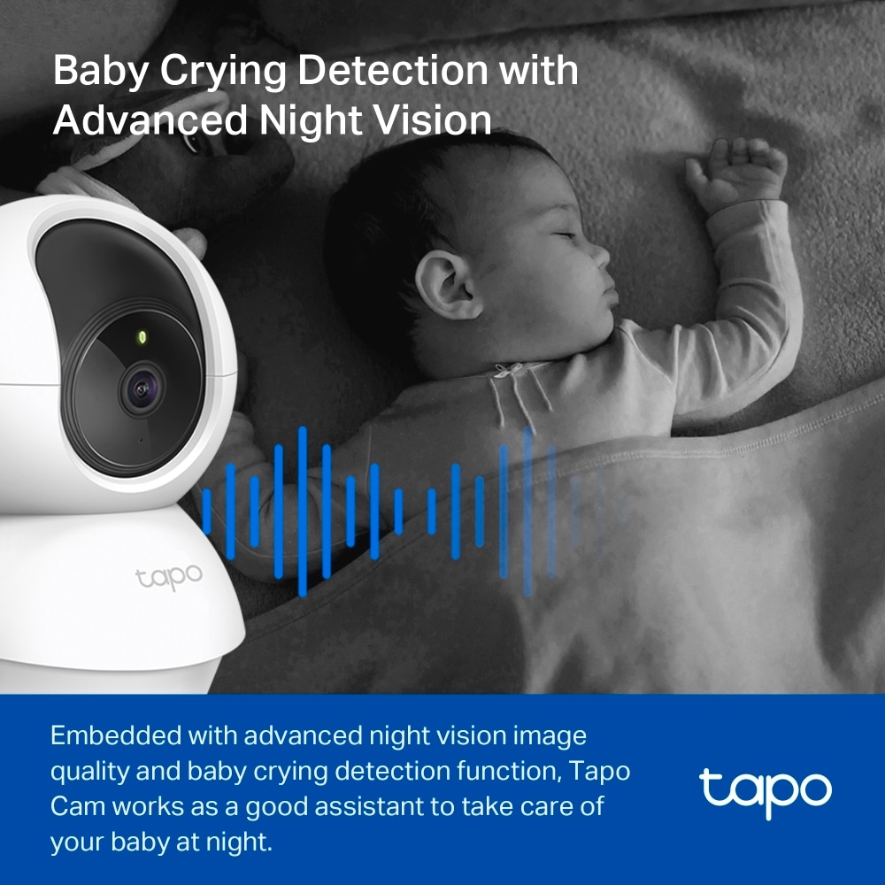 TP-Link Indoor Kamera »Tapo TC71 Pan/Tilt Home Security WiFi«, Innenbereich