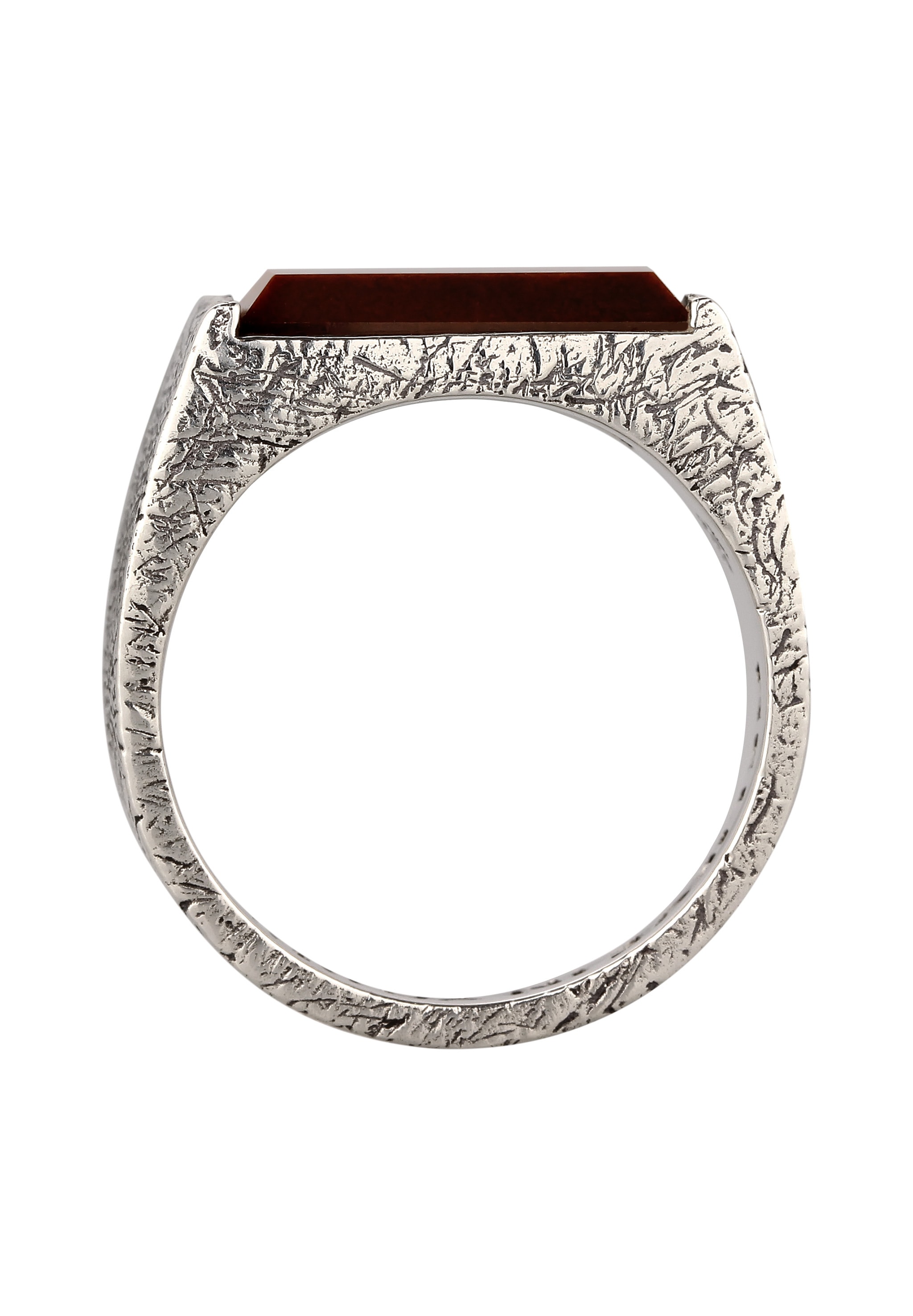HAZE & GLORY Siegelring »Ring Siegelring Tigerauge 925 Sterling Silber- Tigers Valley«