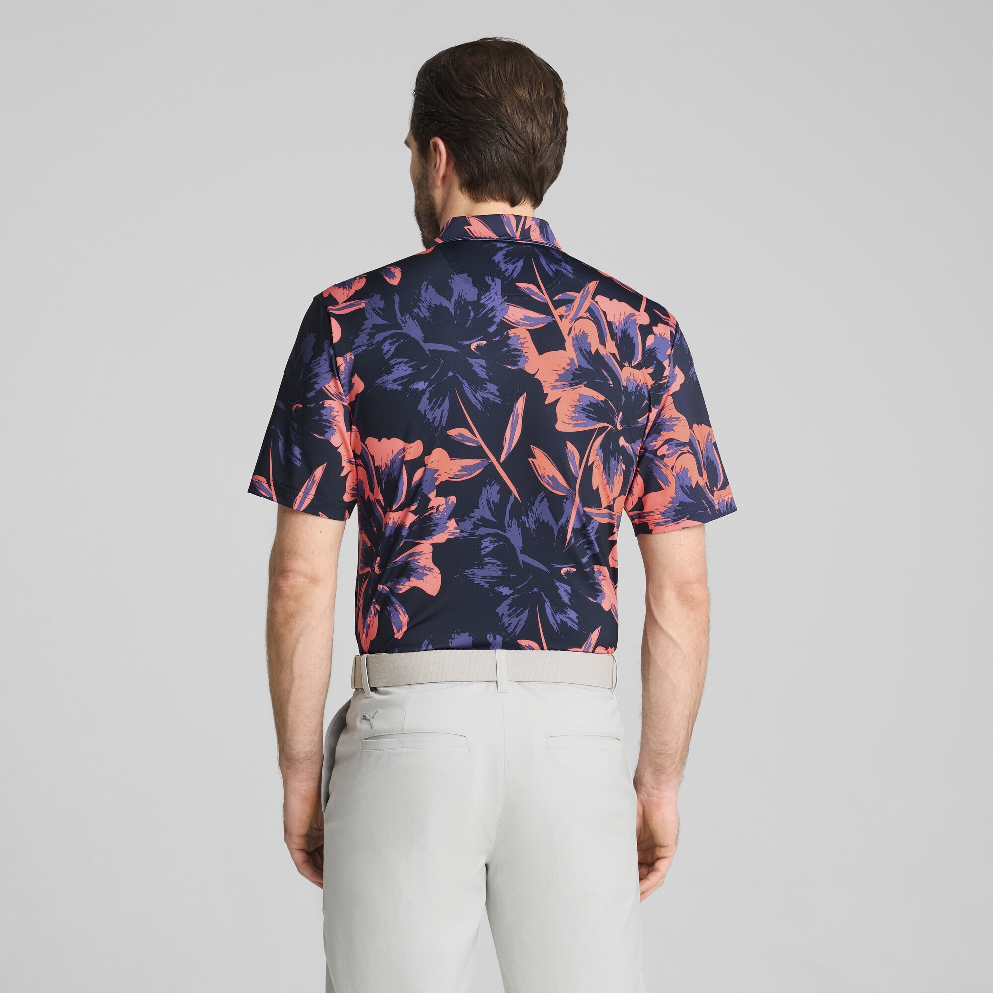 PUMA Poloshirt »MATTR Broken Flower Golf Polo Herren«