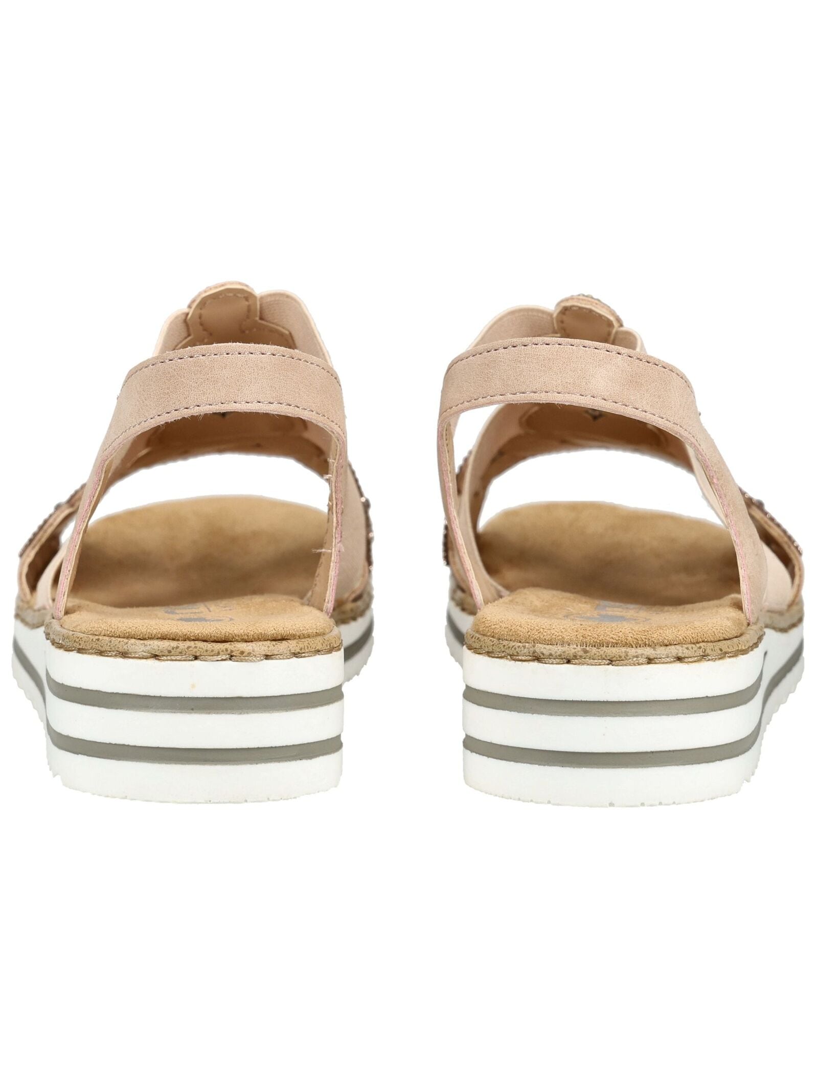 Rieker Keilsandalette »Rieker Sandalen Lederimitat«