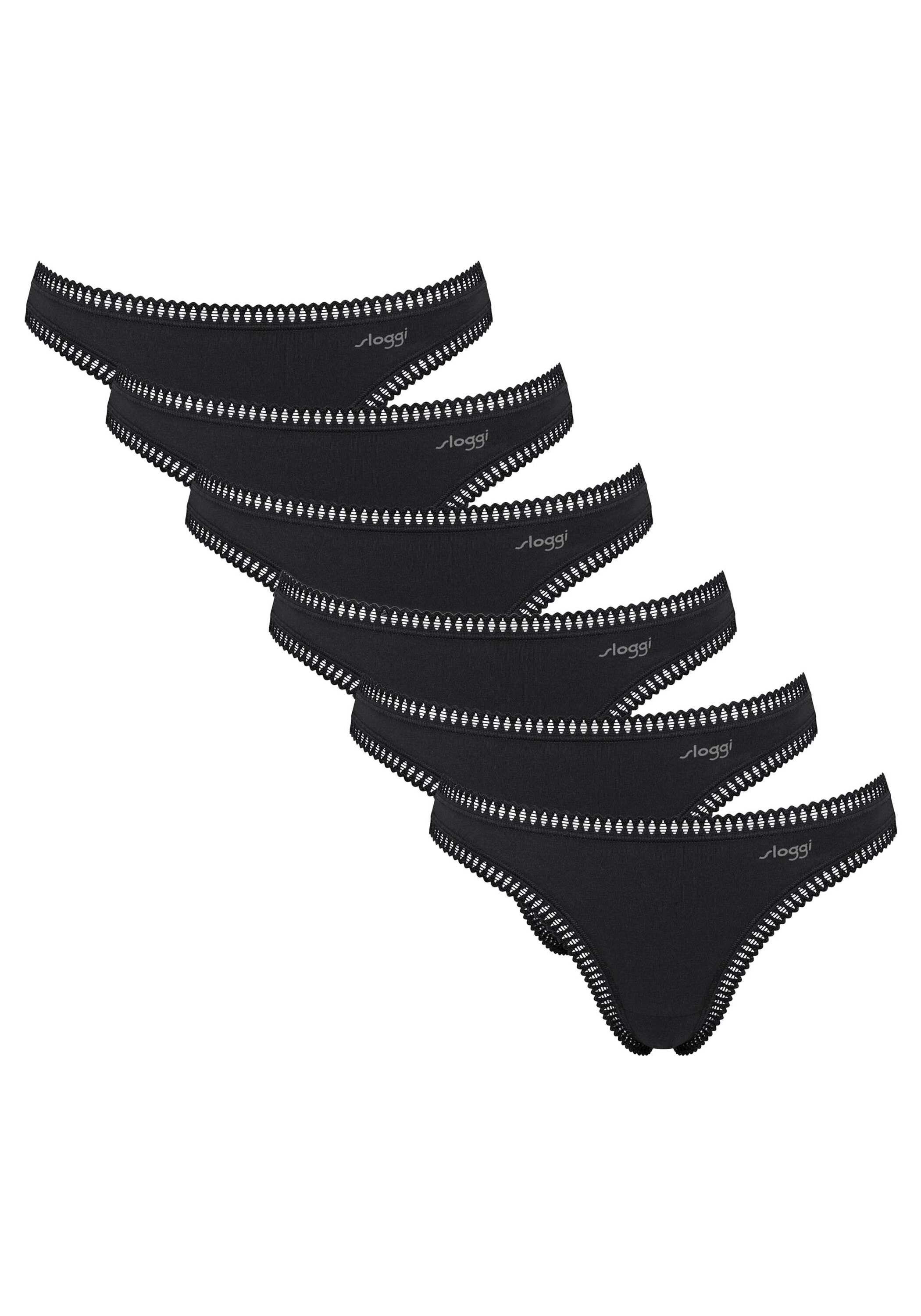 sloggi String "String GO Crush String C6P 6er Pack"