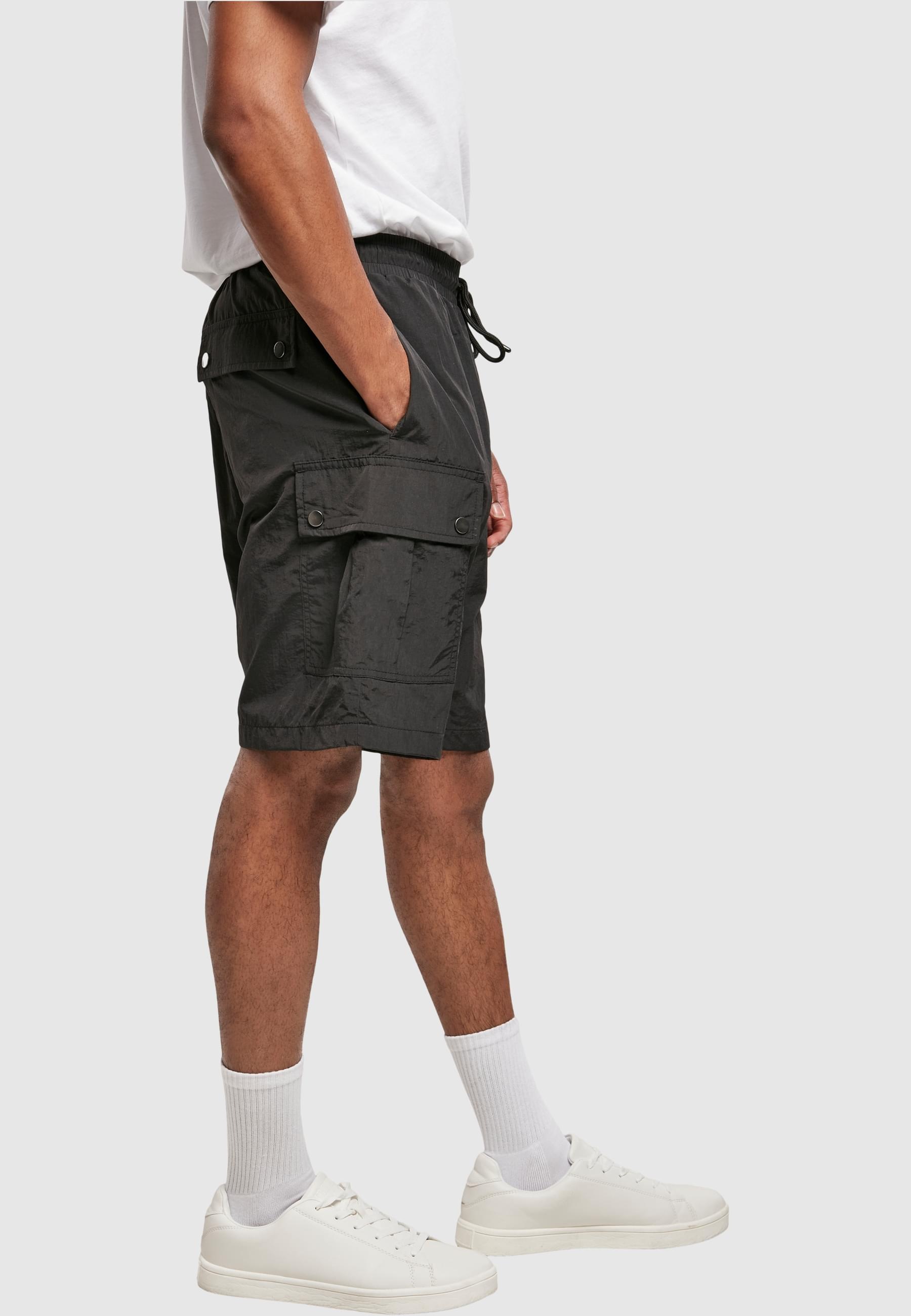 URBAN CLASSICS Cargohose »Urban Classics Herren Nylon Cargo Shorts«, (1 tlg.)