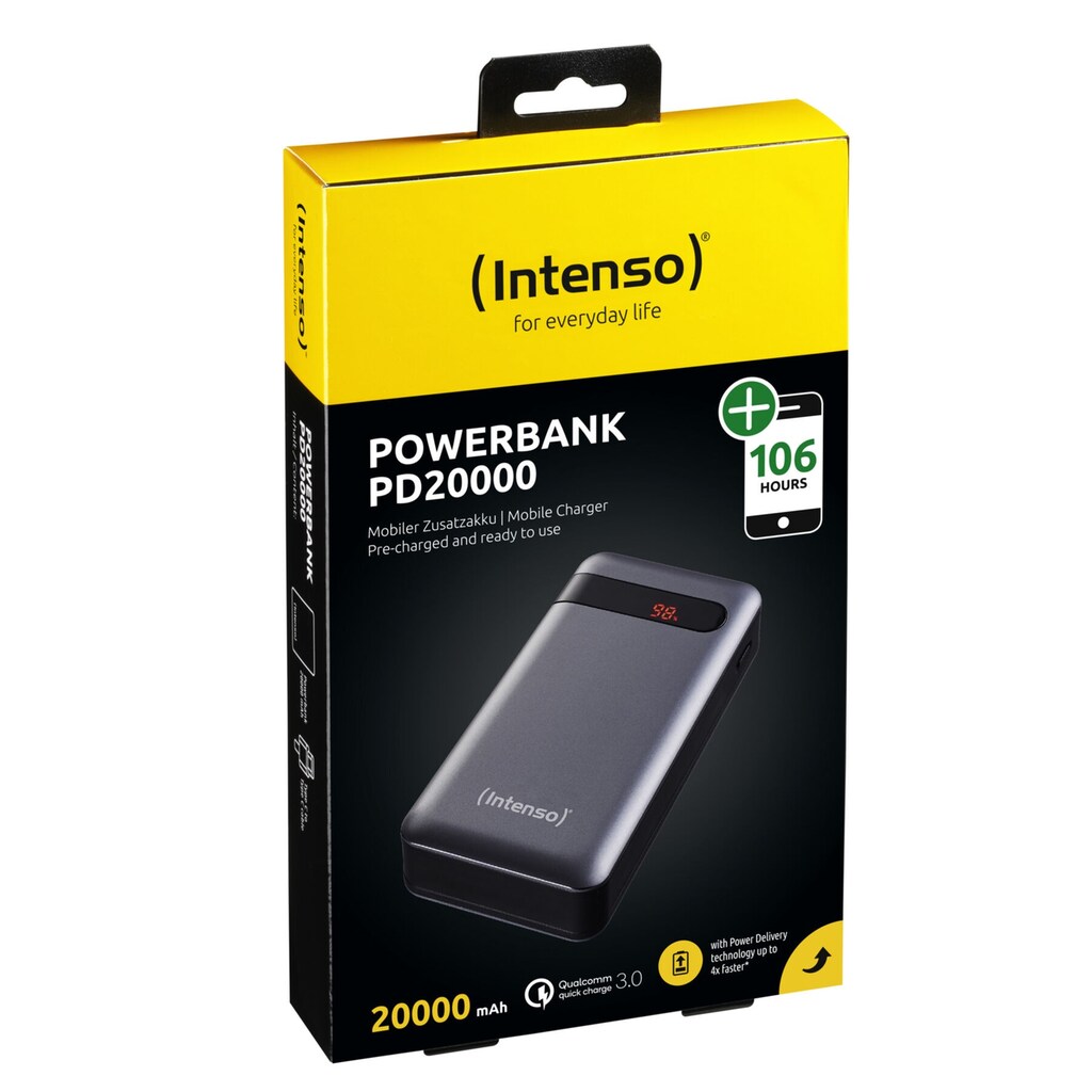 Intenso Powerbank, 20000 mAh