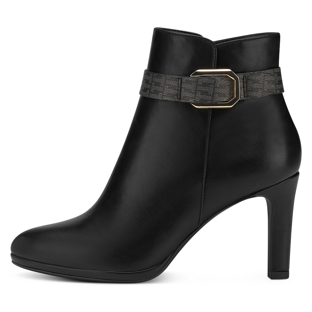 Tamaris Stiefelette mit goldfarbenen Details Tamaris Stiefelette mit goldfarbenen Details