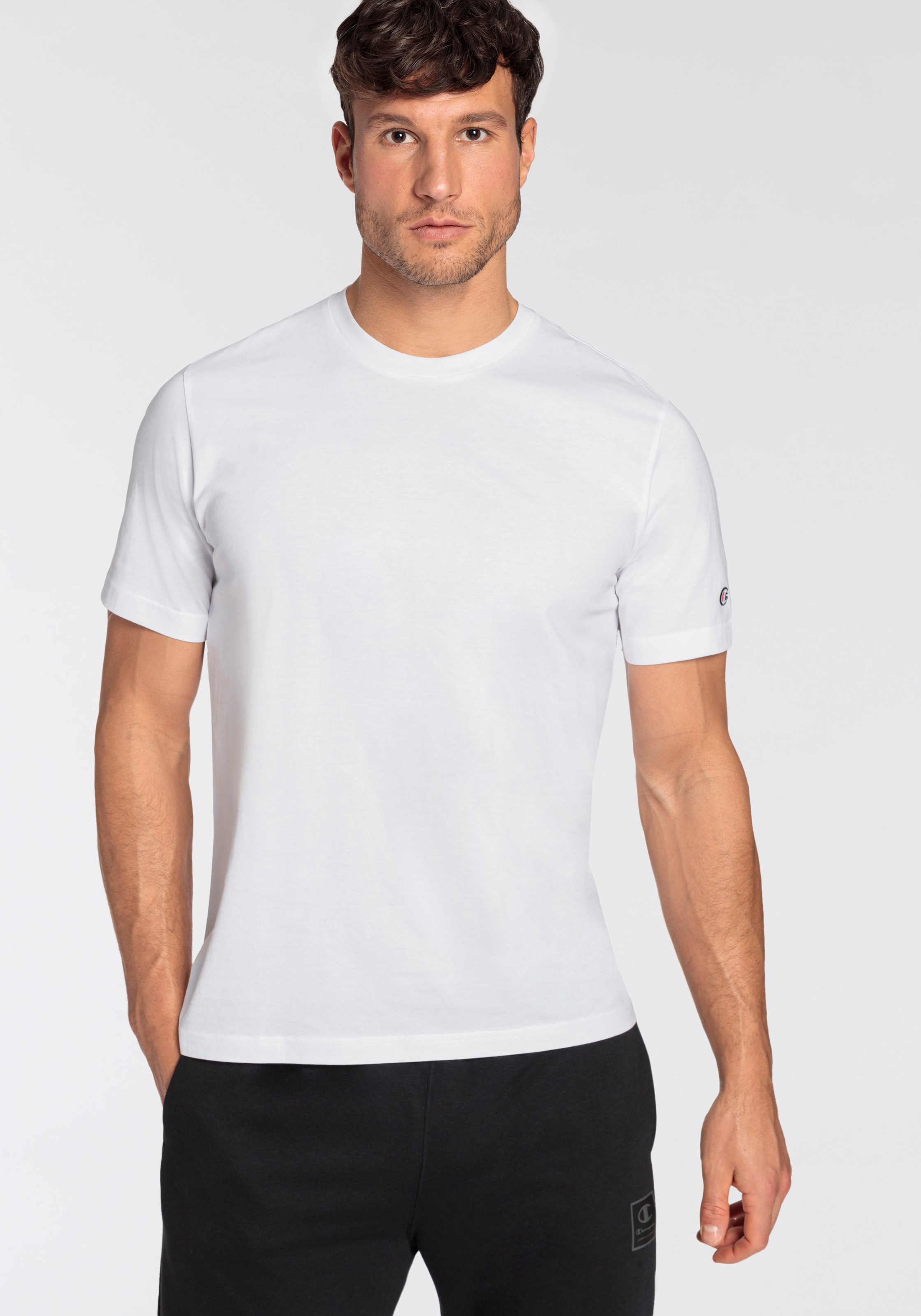 Champion T-Shirt Basic 2pack Crew-Neck (Packung, 2-tlg., 2) günstig online kaufen