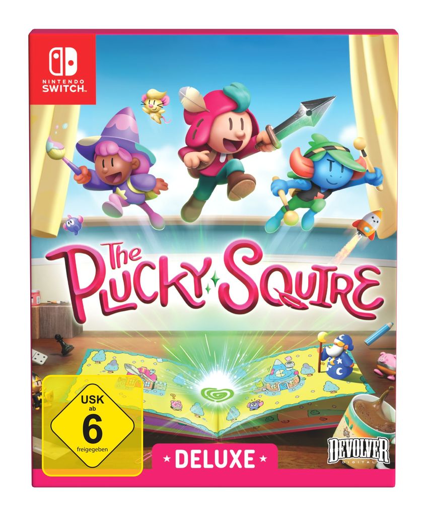 Spielesoftware "The Plucky Squire - Der kühne Knappe - Devolver Deluxe Edition", Nintendo Switch, transparent, DEVOLVER DIGITAL, Spielesoftware,
