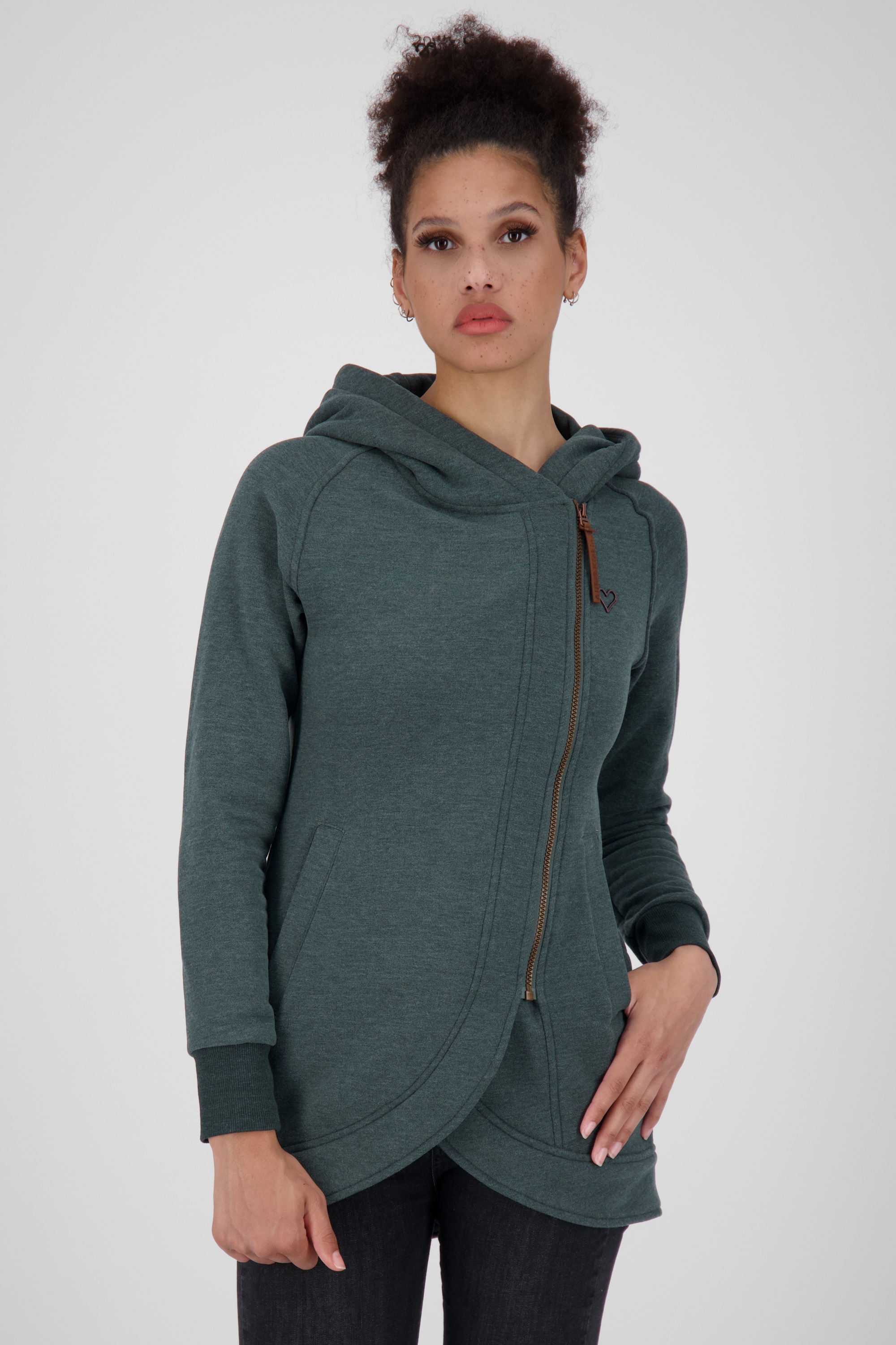 Alife & Kickin Kapuzensweatjacke "Damen MaryAK A" günstig online kaufen