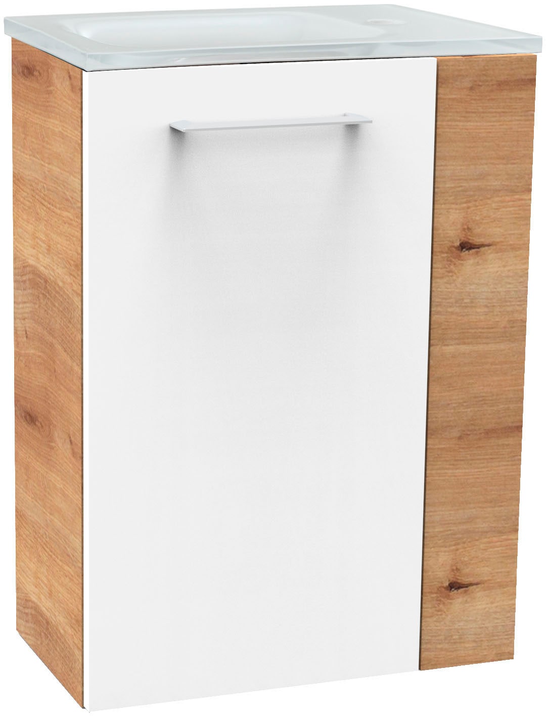 FACKELMANN Waschtisch "SBC" Set, bestehend aus Becken und Unterbau, Breite ca. 45 cm