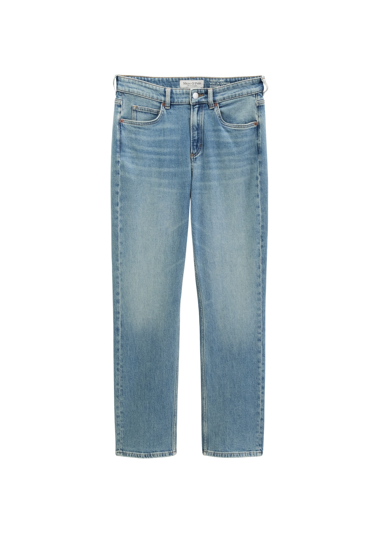Marc O'Polo Straight-Jeans »aus Bio-Baumwolle-Stretch«