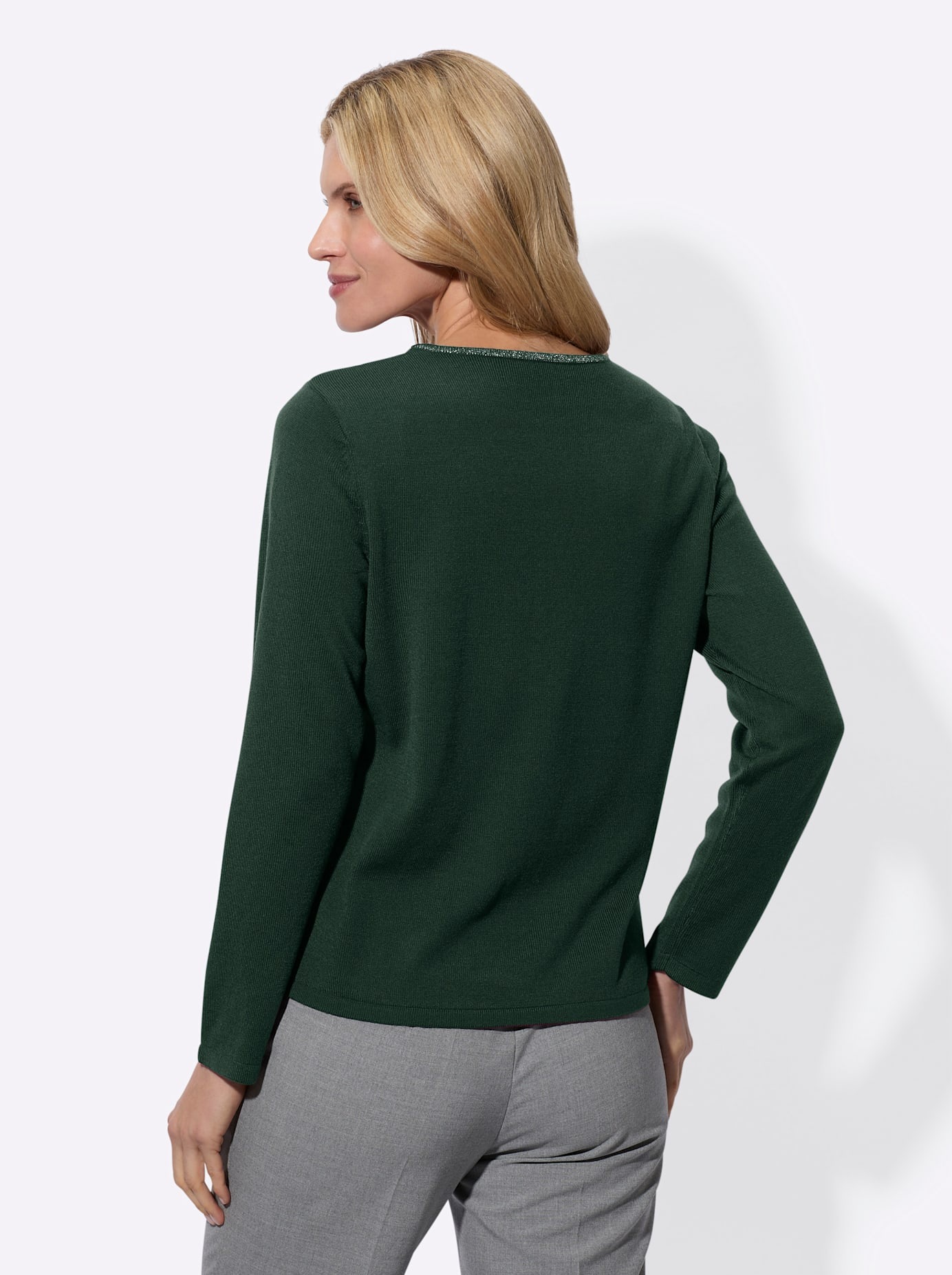 Classic Basics Strickpullover "Langarm-Pullover" günstig online kaufen